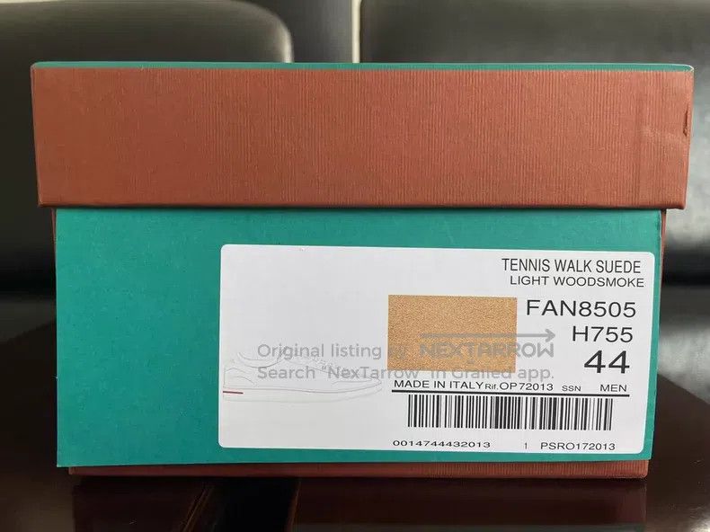 Loro Piana LORO PIANA Tennis Walk Round Toe Fashion Lacing Casual Low Size US 11 / EU 44 - 9 Thumbnail