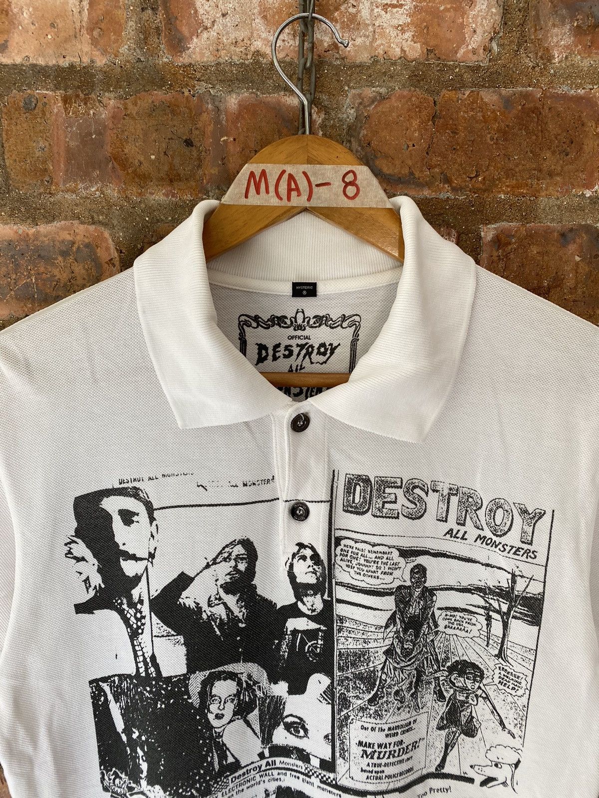 Hysteric Glamour 2008 Hysteric X Destroy all monster Size US M / EU 48-50 / 2 - 3 Thumbnail
