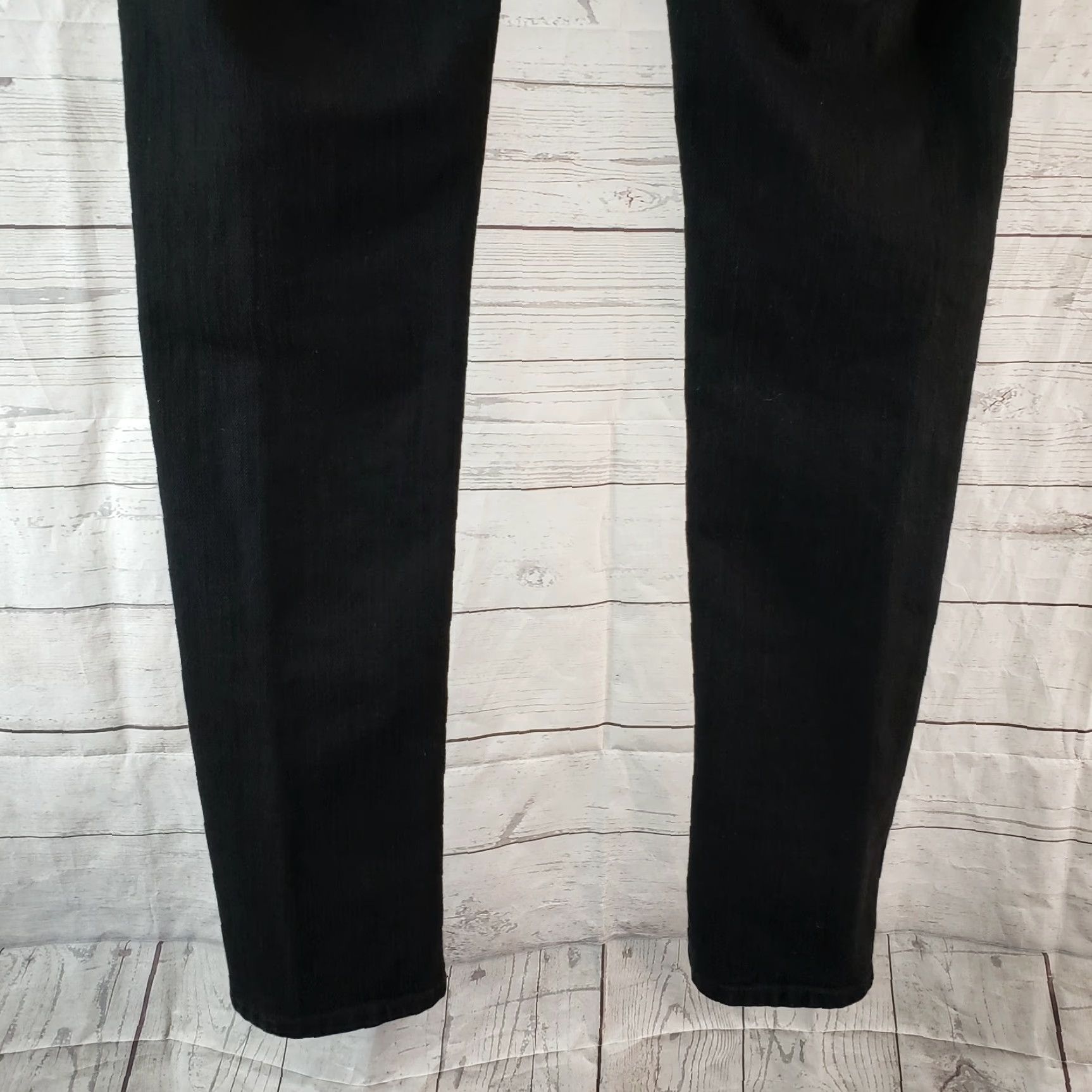 Vintage Kate Spade Broome Street Womens Skinny Jeans Sz 26 Black Low Rise Humidity Size 26" / US 2 / IT 38 - 6 Thumbnail