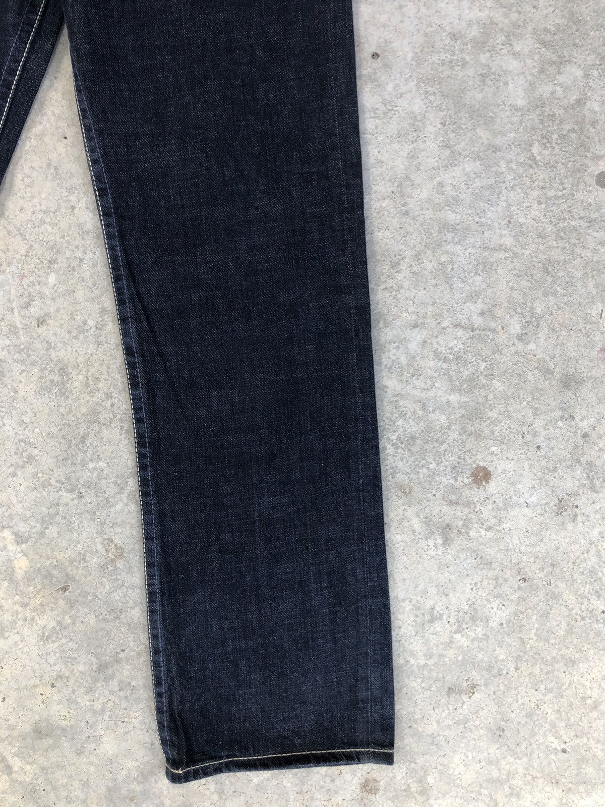 Japanese Brand Vintage Co & Lu Daicock Evisu Style Selvedge Big Logo Size US 31 - 7 Thumbnail