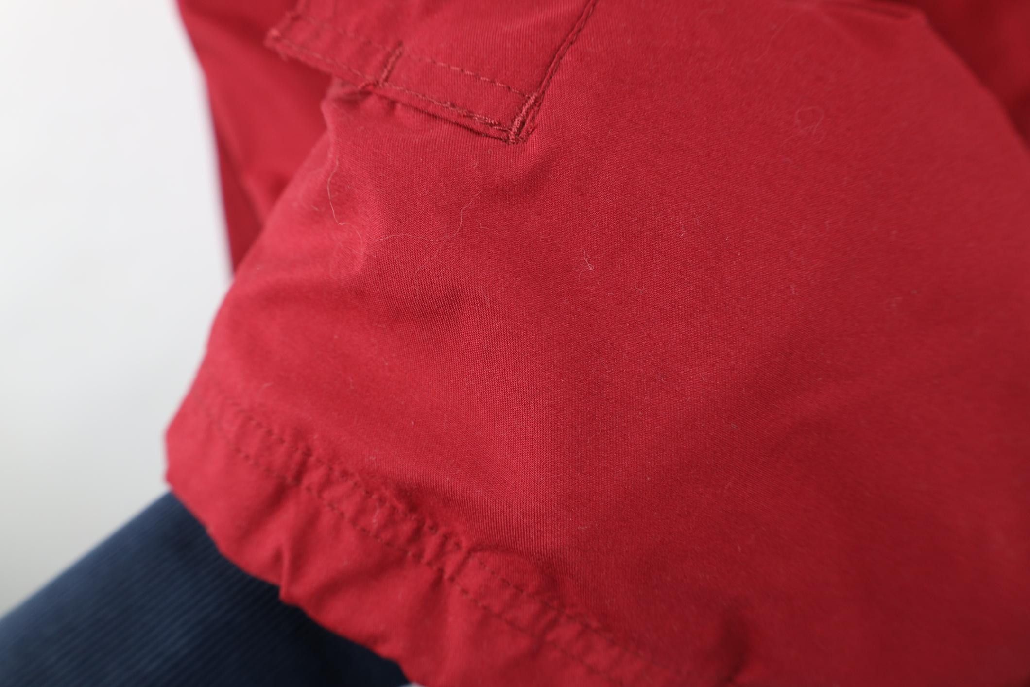 Gap Vintage Y2K 2002 Gap Hooded Anorak Windbreaker Jacket Red Size US L / EU 52-54 / 3 - 5 Thumbnail