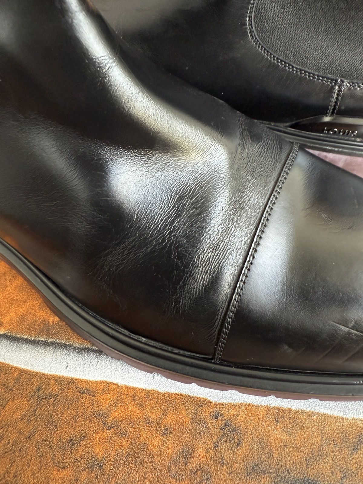 Louis Vuitton 🔥🔥 officer Chelsea boots Size US 8.5 / EU 41-42 - 11 Thumbnail