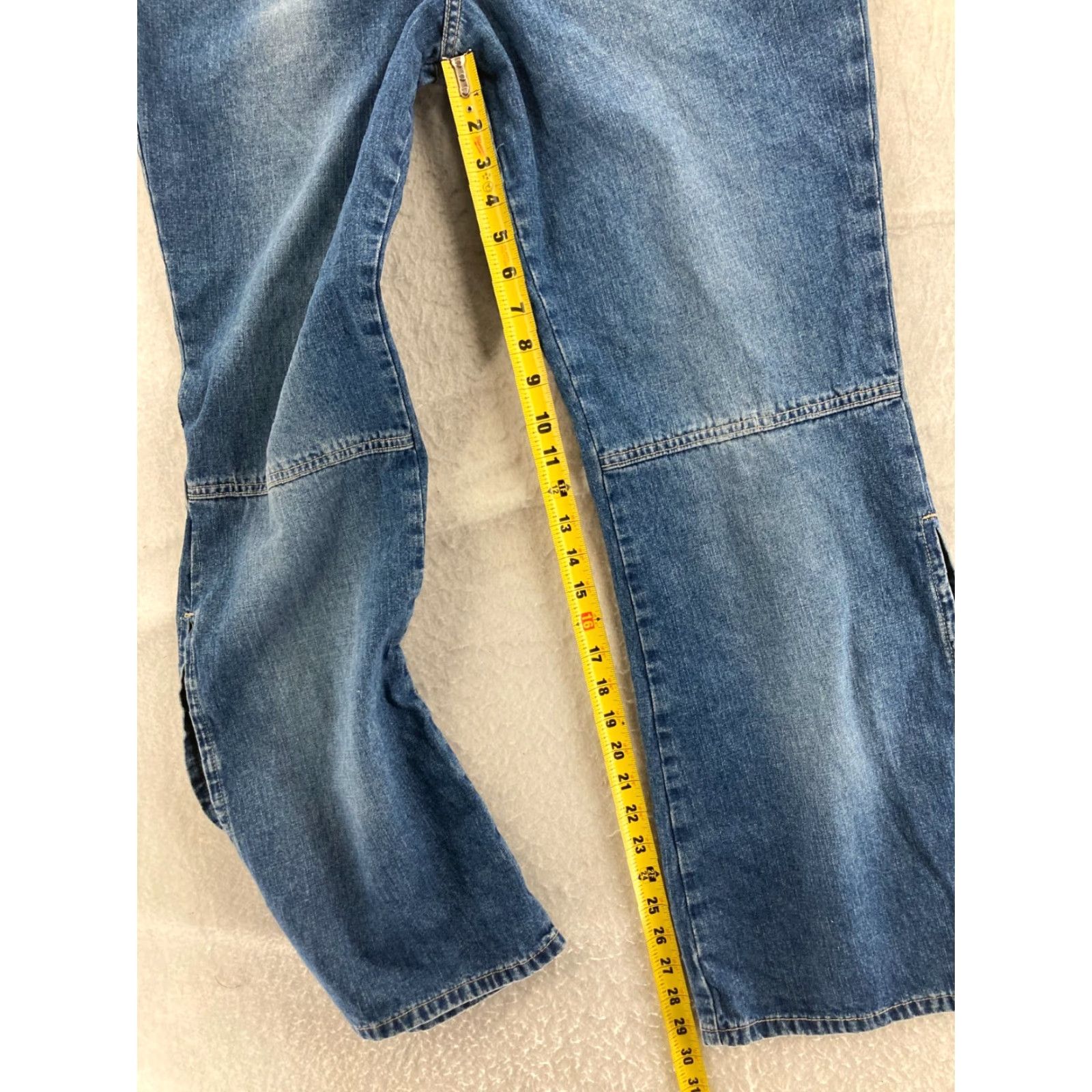 Vintage VINTAGE Action West Jeans Women 12 High Rise Denim Boot Cut Adult Regular Blue 80s 90s Classic Mens Womens Size 34" / US 12 / IT 48 - 5 Thumbnail