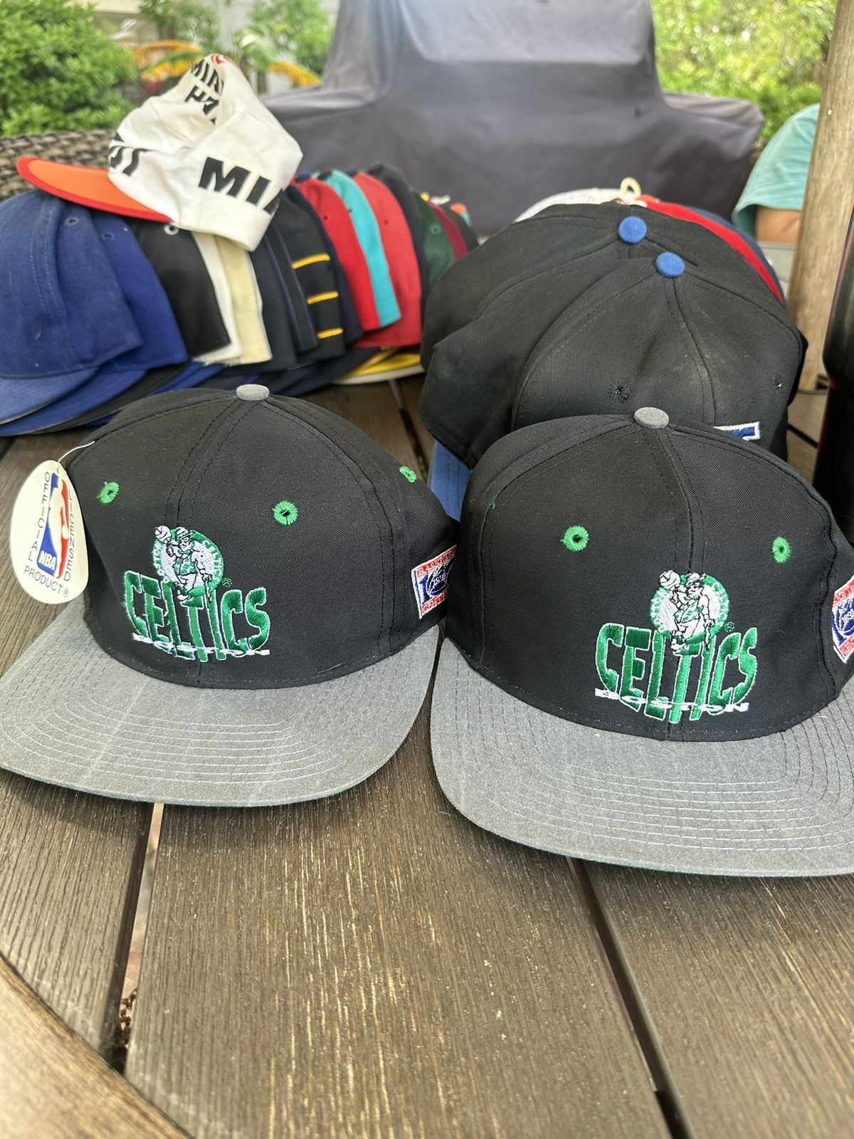 NBA 90’s Boston Celtics vintage SnapBack 1991 Size ONE SIZE - 2 Thumbnail