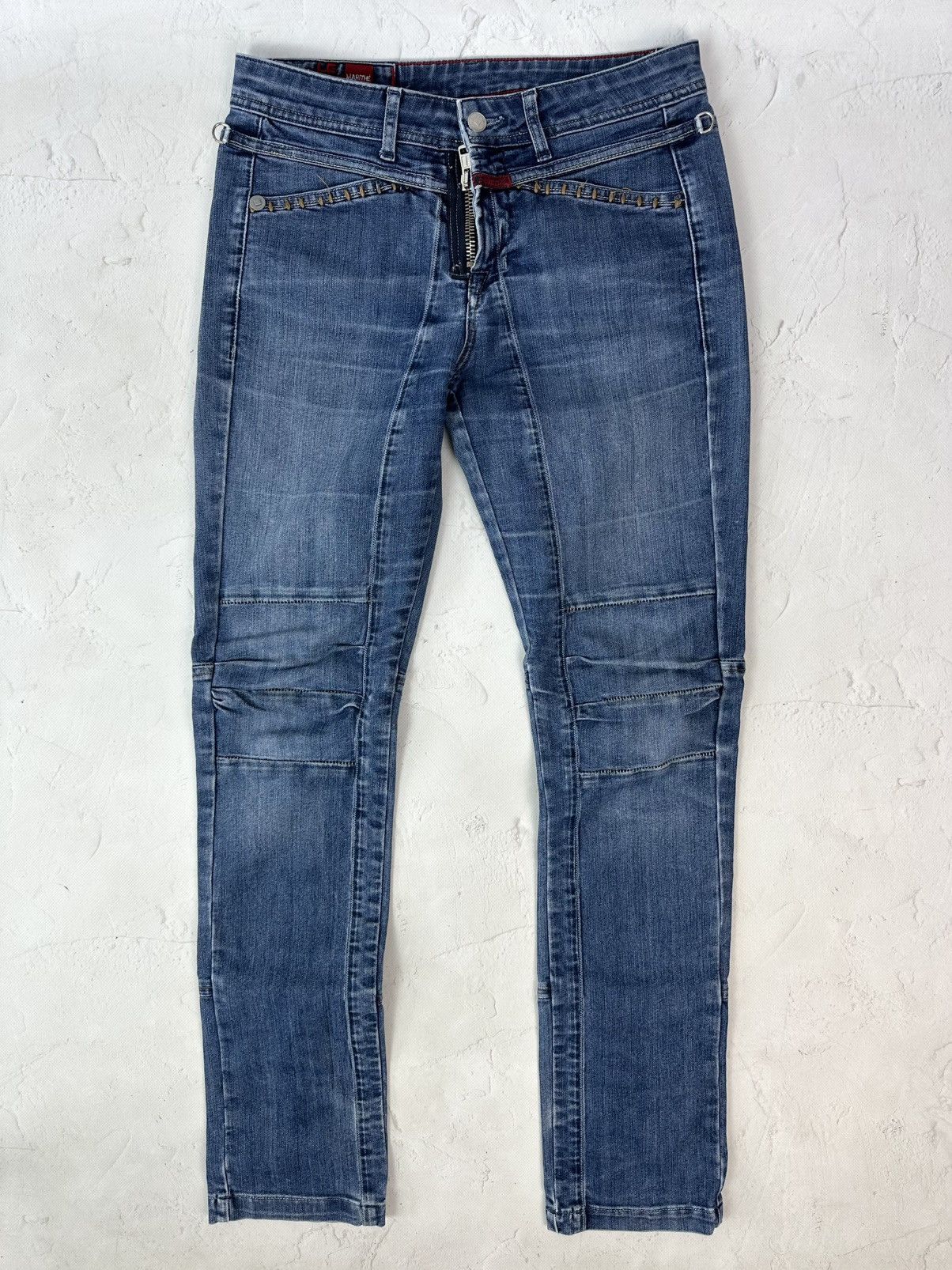 Marithe + Francois Girbaud Vintage Marithe Francois Girabaud Blue Jeans Size 32" / US 10 / IT 46 - 2 Thumbnail