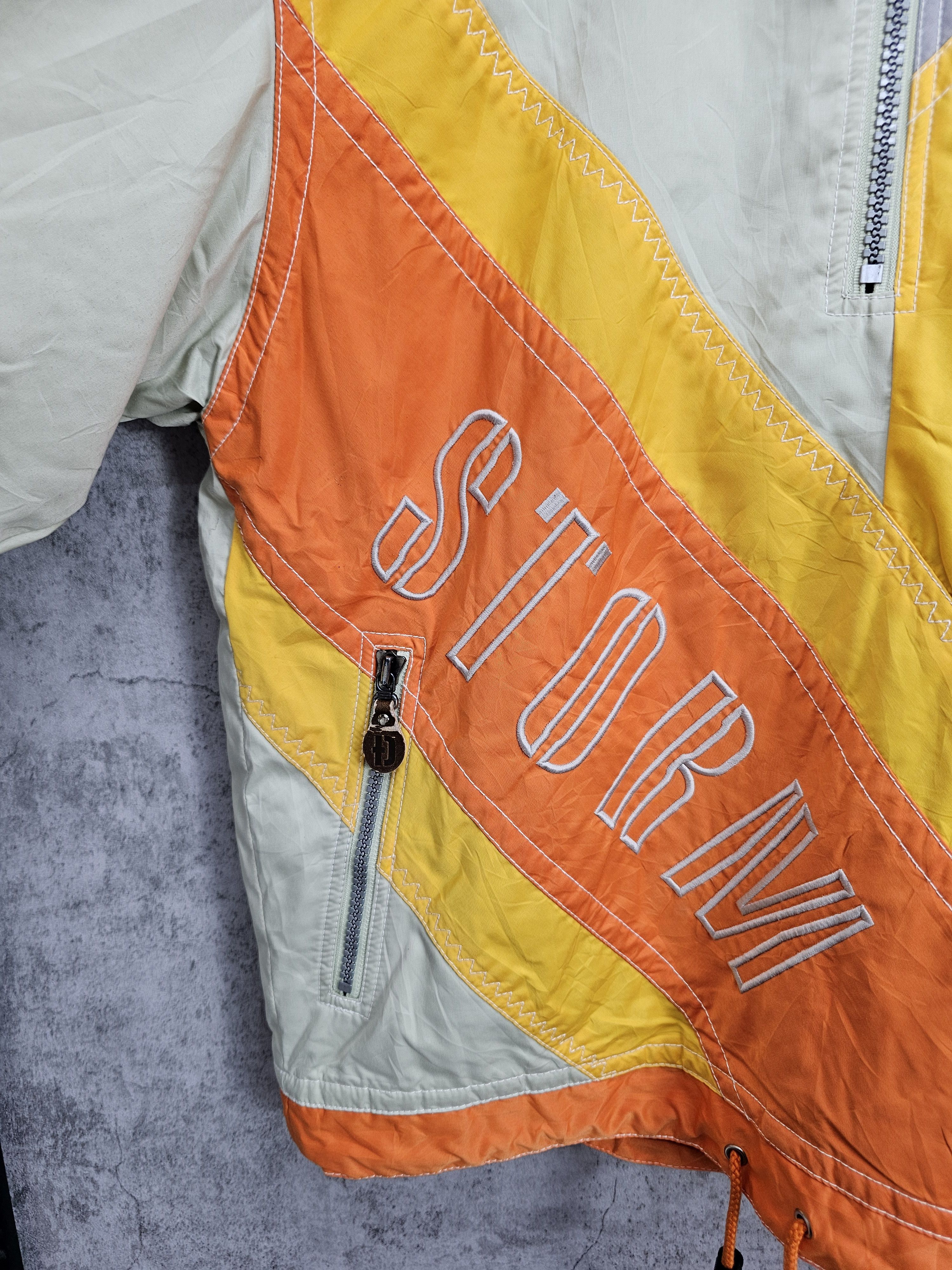 Descente Vintage DESCENTE Ladies Half Zipper Ski Jacket J0022 Size L / US 10 / IT 46 - 3 Thumbnail