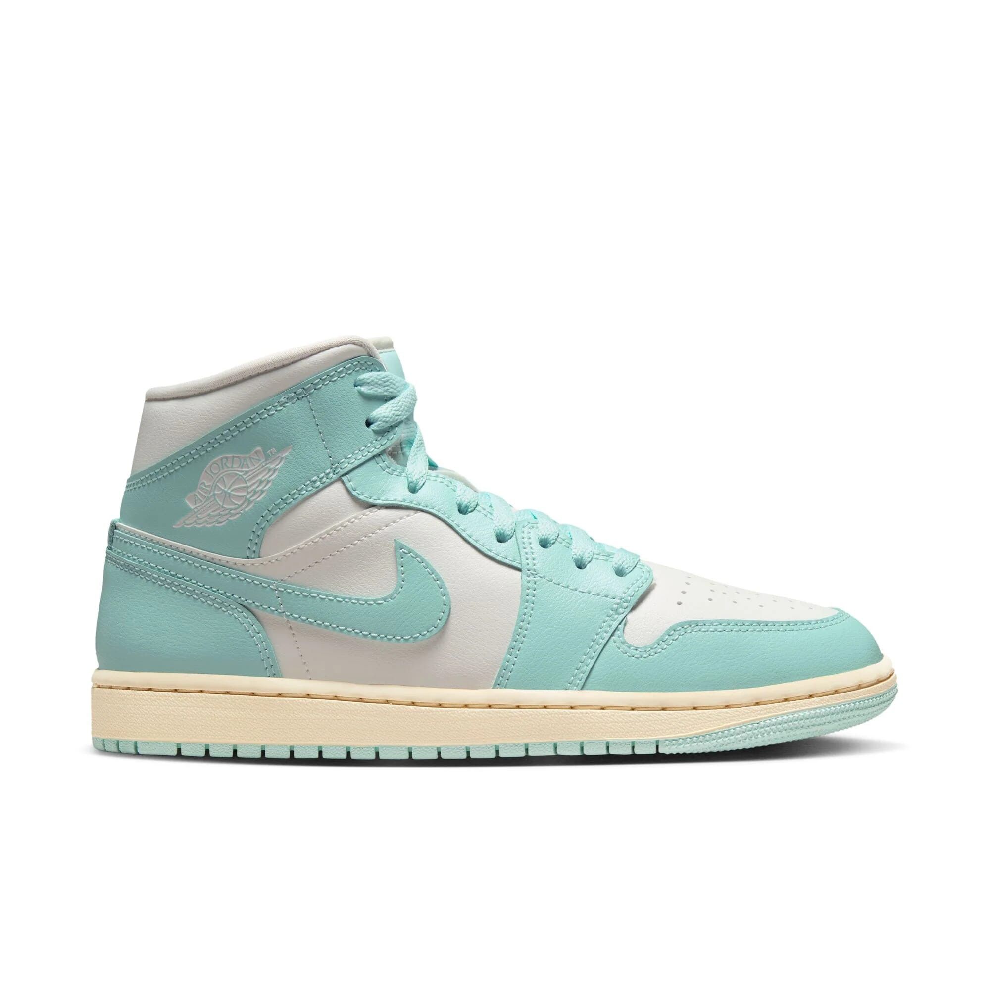 Air Jordan 1 Mid Sail/Light Dew-Muslin BQ6472-132