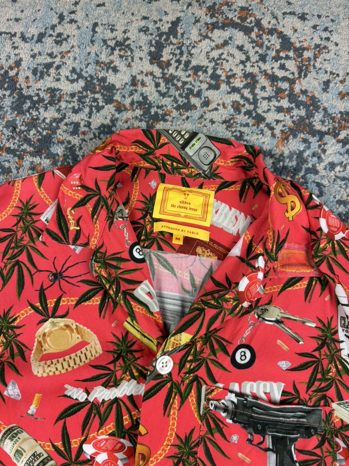 Other Nikben pablo escobar gamgsta vice city style graphic shirt Size US M / EU 48-50 / 2 - 6 Thumbnail