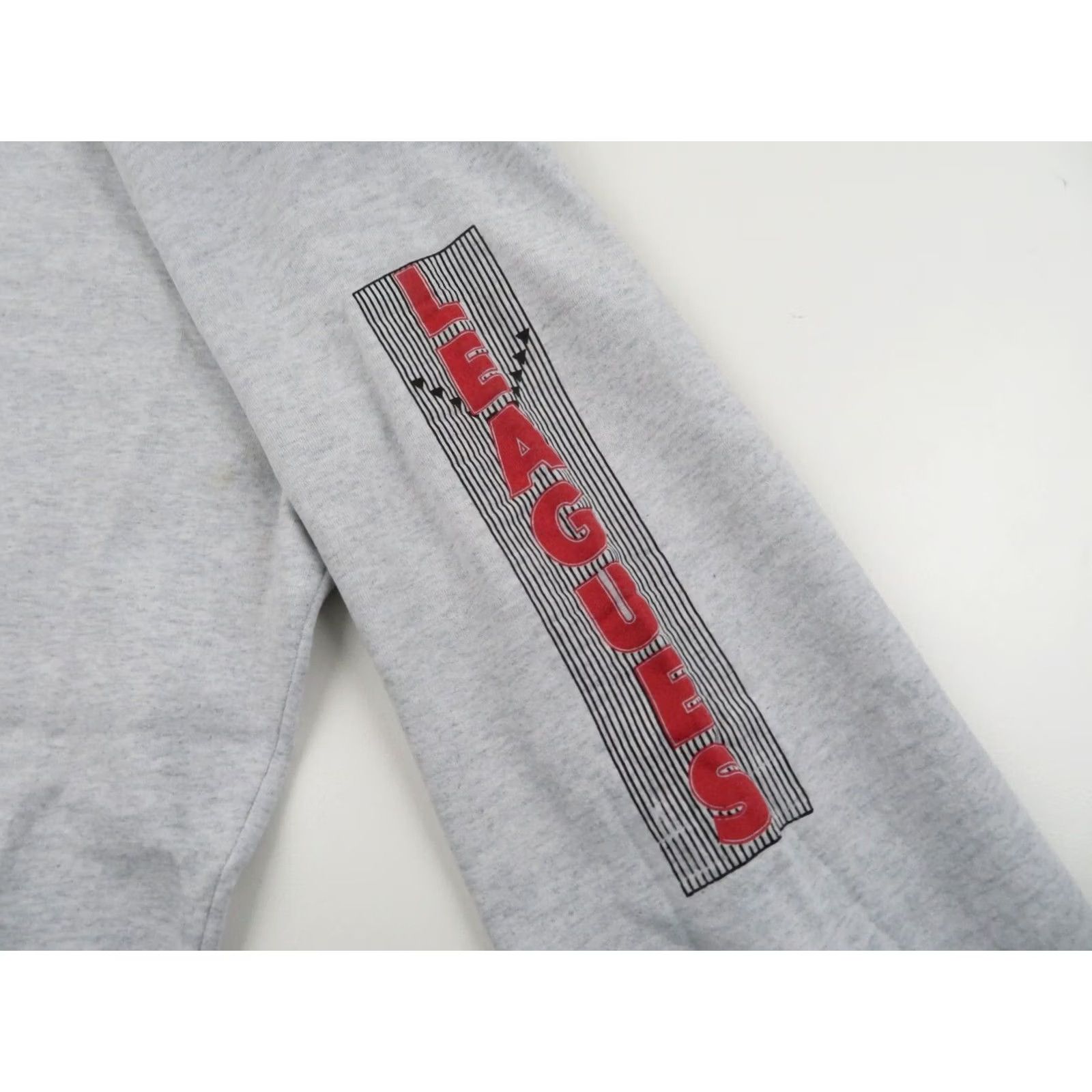 Fruit Of The Loom VINTAGE Fruit of the Loom Mens Pants Jogger 50/50 Sweat 80s 90s XL Gray Athletic Loose Fit Size US 36 / EU 52 - 7 Thumbnail
