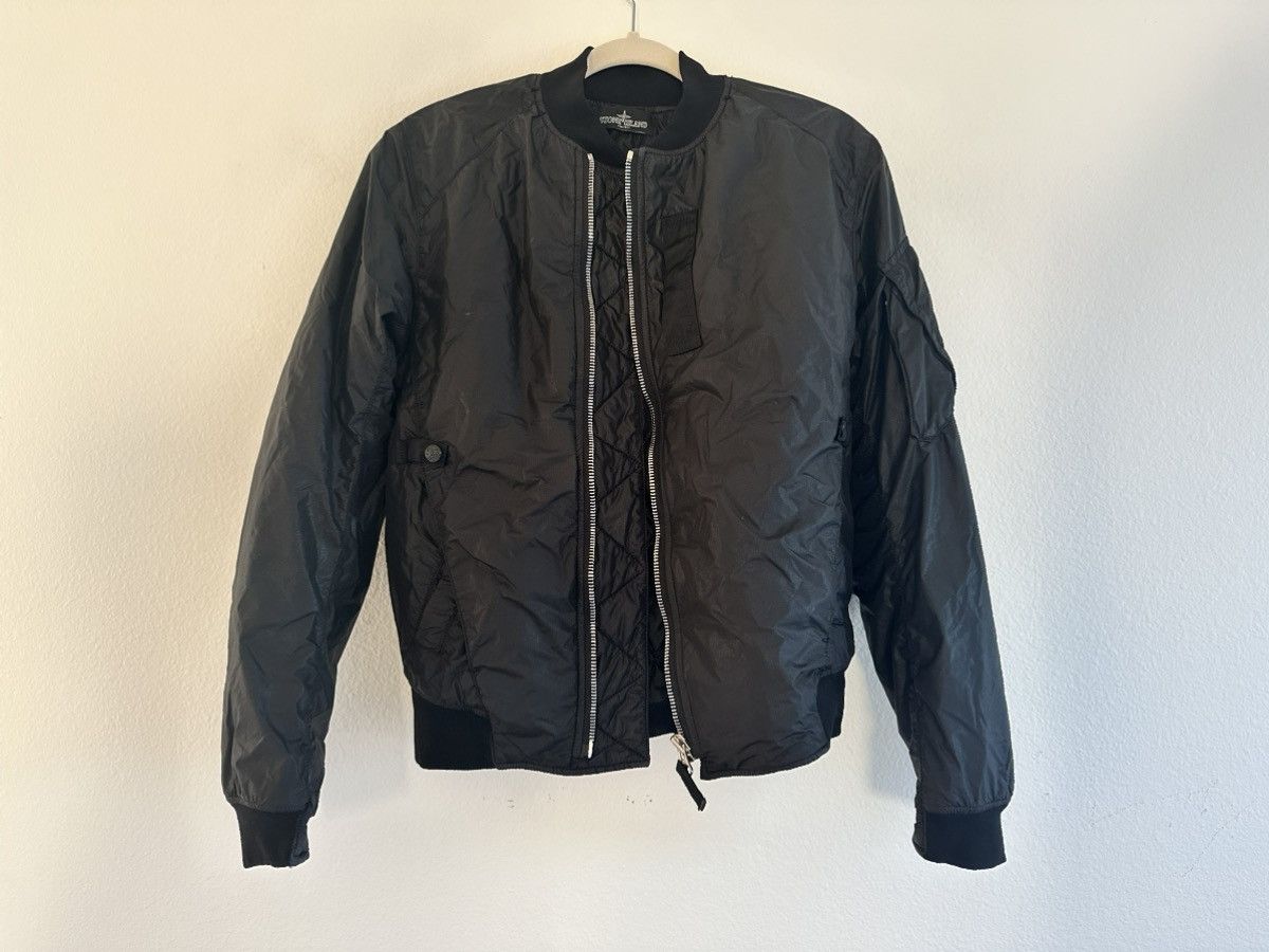 Errolson Hugh Stone Island Shadow Project Black Bomber Size US S / EU 44-46 / 1 - 2 Thumbnail