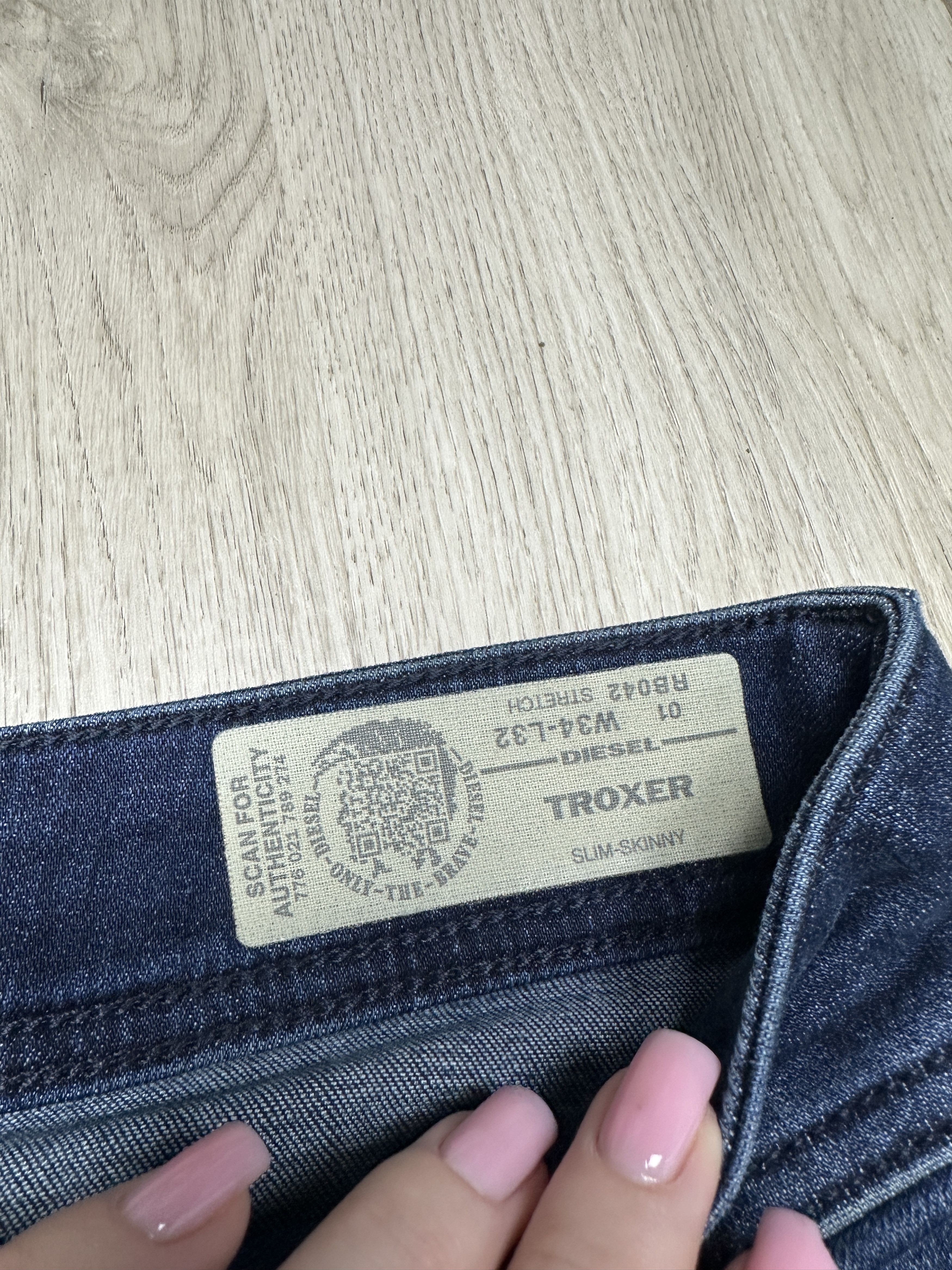 Diesel Diesel Troxer Mens Denim Pants Jeans Size US 34 / EU 50 - 4 Thumbnail