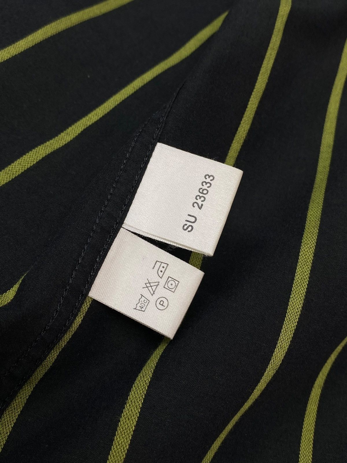 Yves Saint Laurent VIntage Yves Saint Laurent YSL Logo Striped Shirt 90s Size US L / EU 52-54 / 3 - 17 Thumbnail