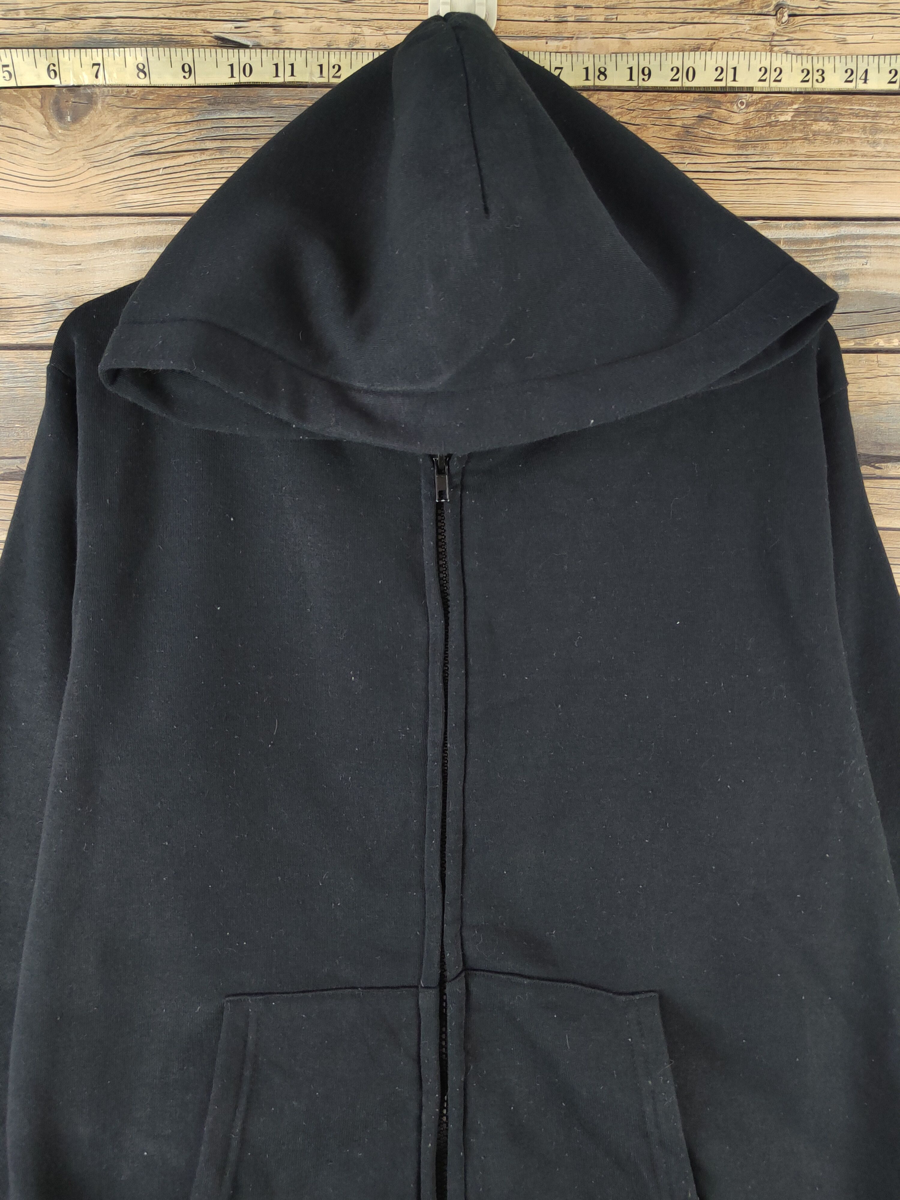 Japanese Brand DL Cross Black Skull punk Hoodie Sweaters #2487 Size US M / EU 48-50 / 2 - 2 Thumbnail