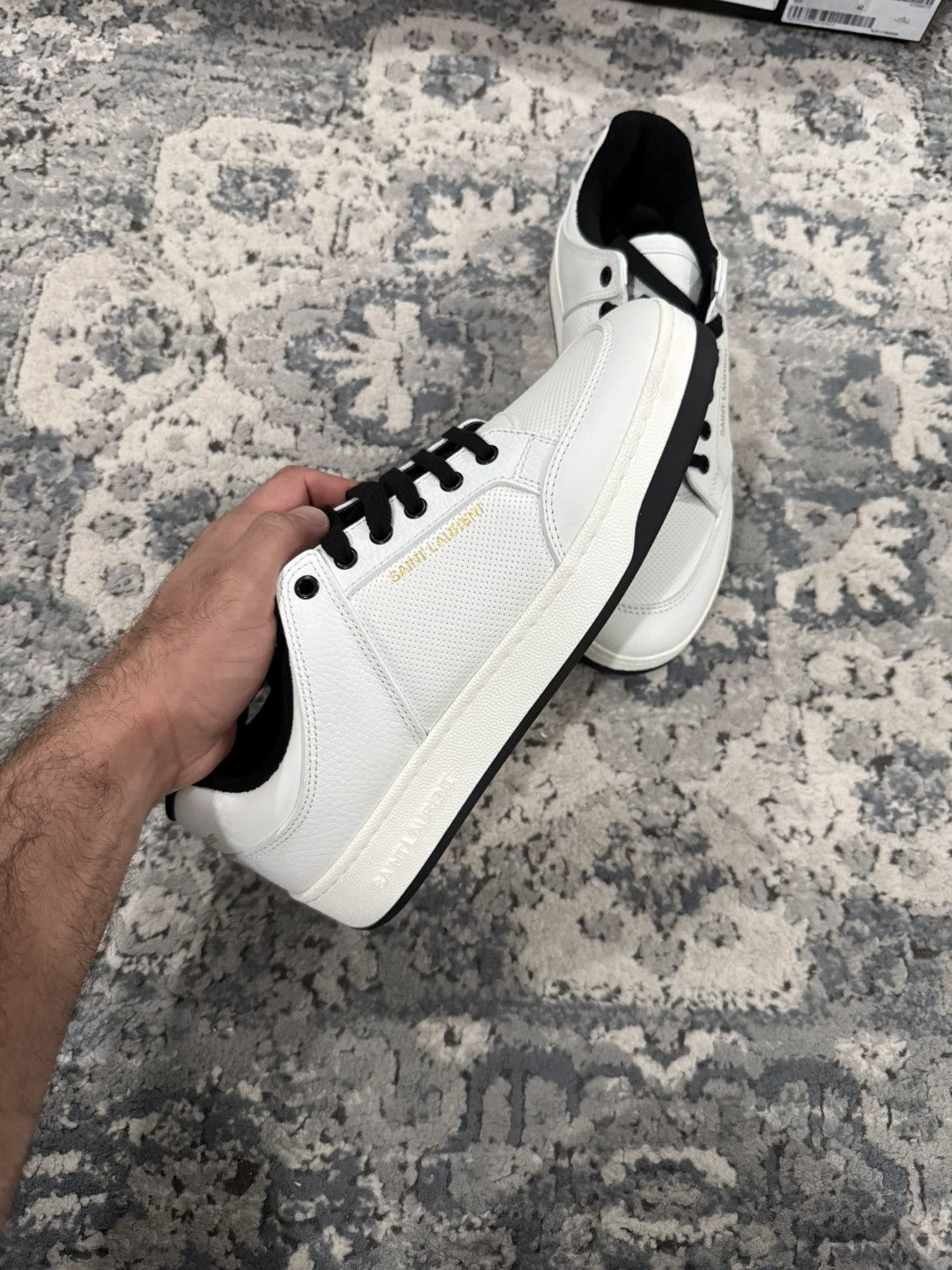 Yves Saint Laurent Saint Laurent Men’s SL/61 Low Top Sneakers Size 42 (US 9) Size US 9 / EU 42 - 7 Thumbnail
