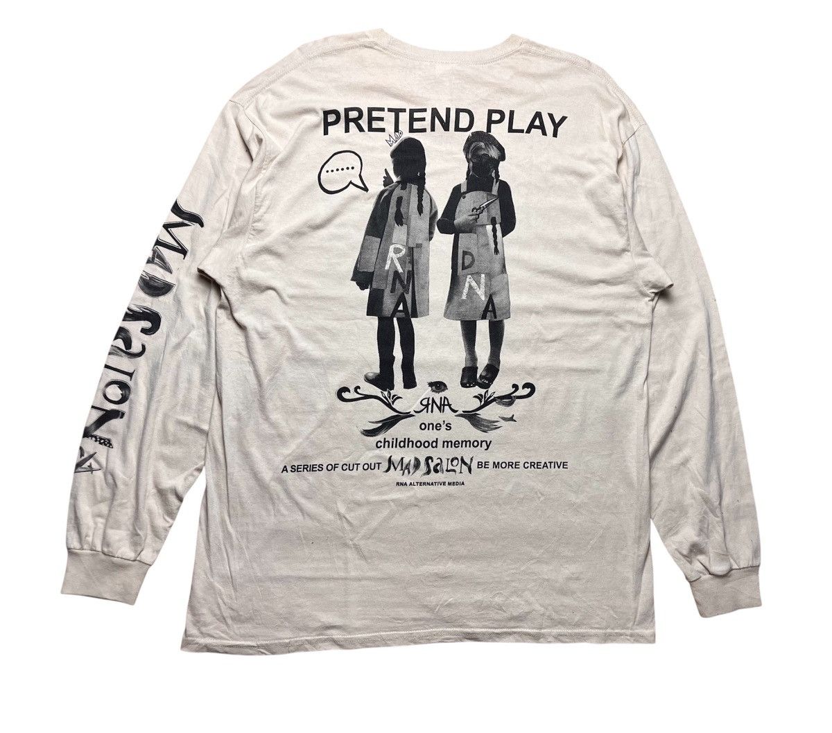 Japanese Brand RNA alternative long sleeve tee Size US M / EU 48-50 / 2 - 2 Thumbnail