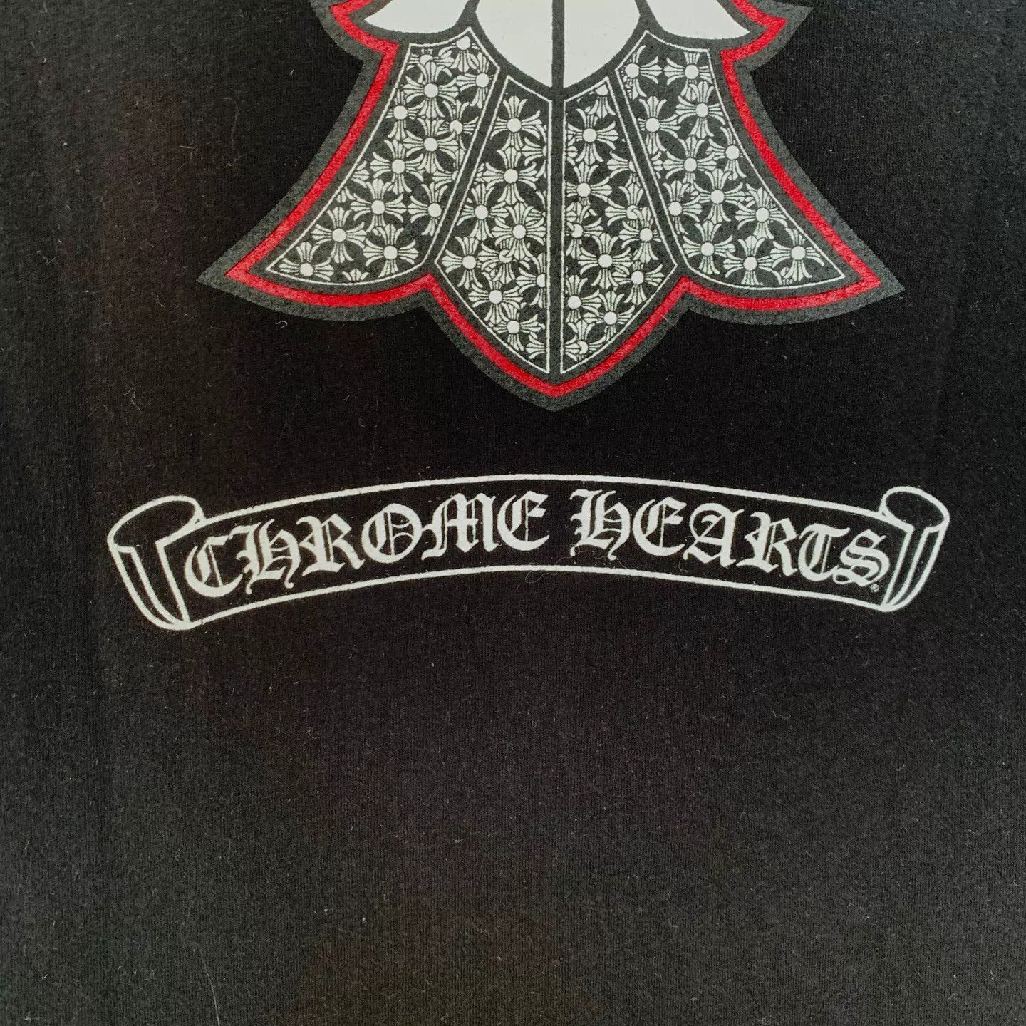 Chrome Hearts Chrome Hearts Vintage Black Big Cross SS Tee L Size L / US 10 / IT 46 - 8 Thumbnail
