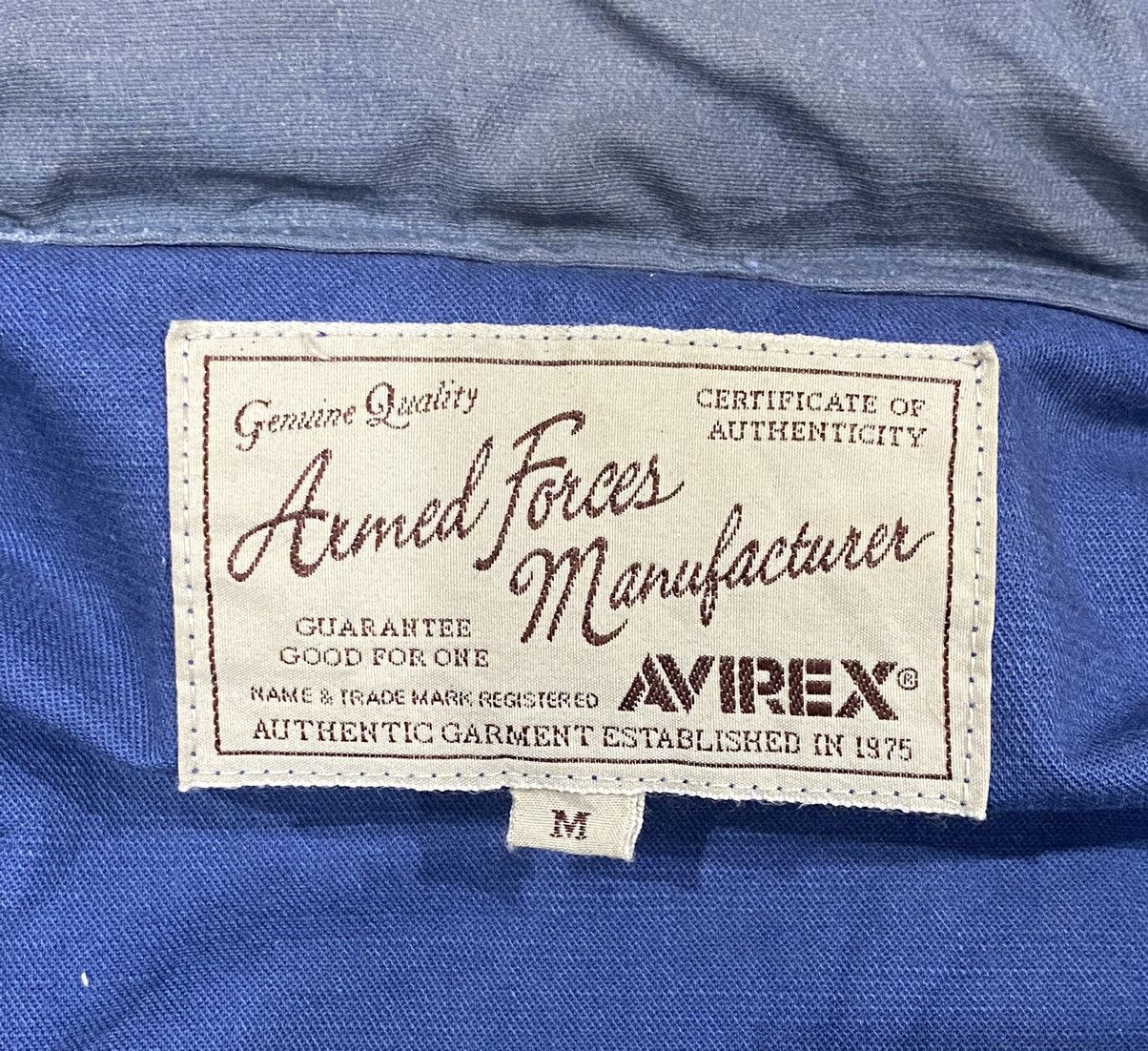 Avirex Avirex Hoodie Zipper Jacket (M) Size US M / EU 48-50 / 2 - 12 Thumbnail