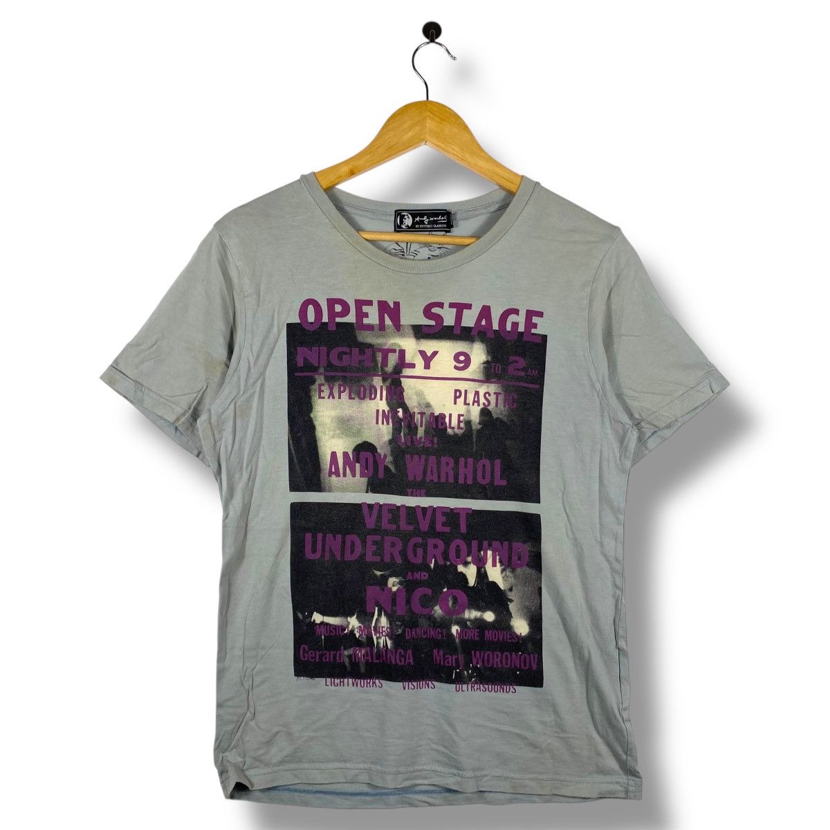 新品　ヒステリックグラマー　VELVET UNDERGROUND Tシャツ 新品 ヒステリックグラマー VELVET UNDERGROUND Tシャツ