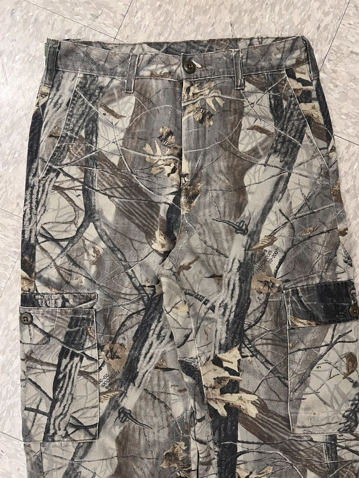 Vintage Realtree Hardwoods Camo Cargos Size US 30 / EU 46 - 4 Thumbnail