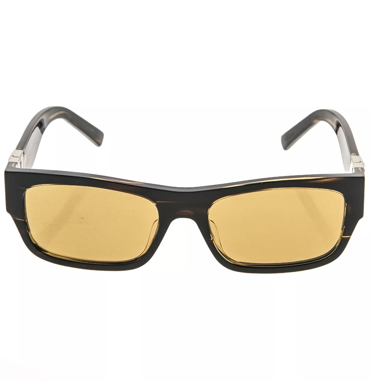 Givenchy GIVENCHY GV 4G Hinge 40057 Brown Yellow GV40057I Sunglasses Size ONE SIZE - 6 Thumbnail