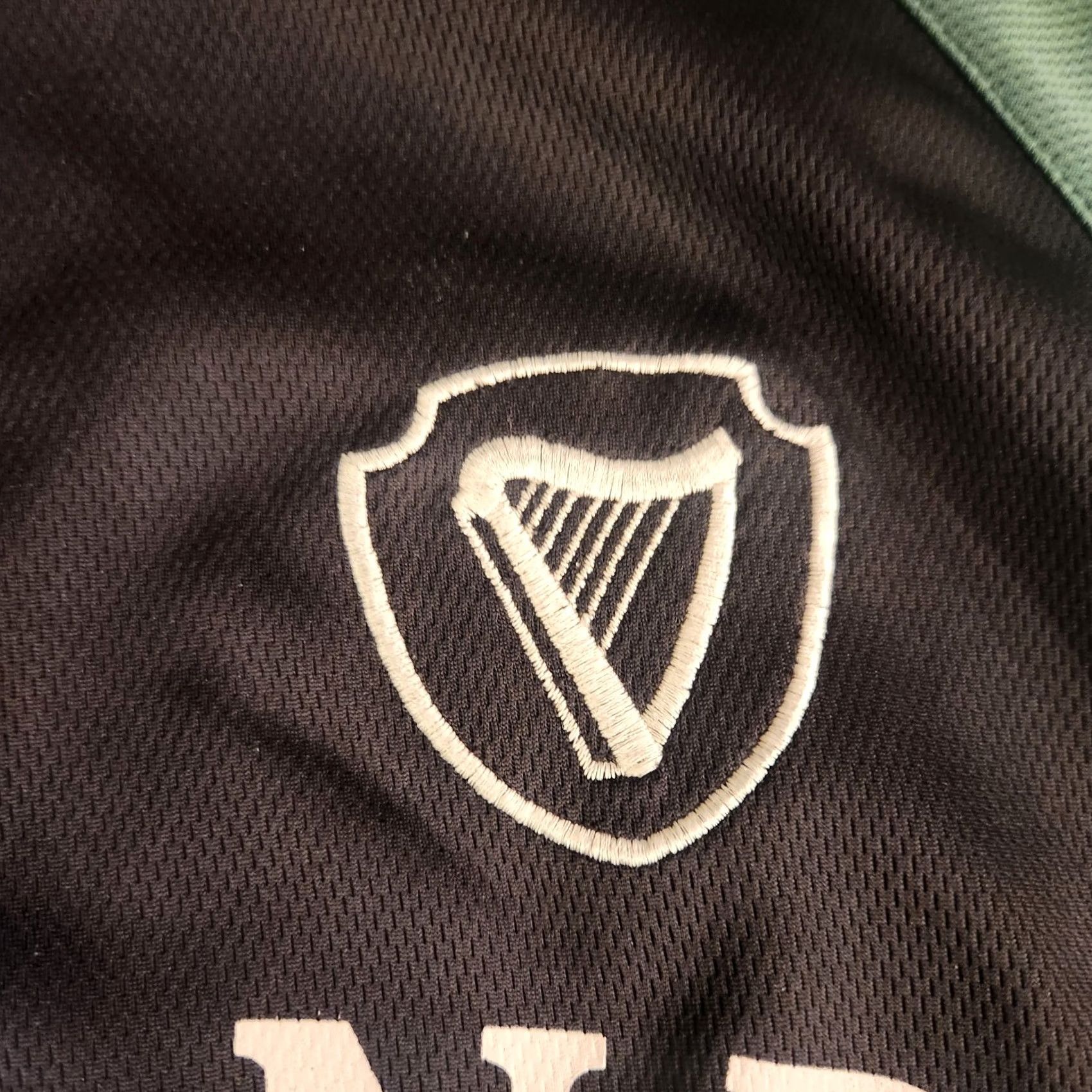 Vintage Croker Ireland Rugby Jersey Shirt Mens XL Green Black Irish Jersey Size US XL / EU 56 / 4 - 7 Thumbnail
