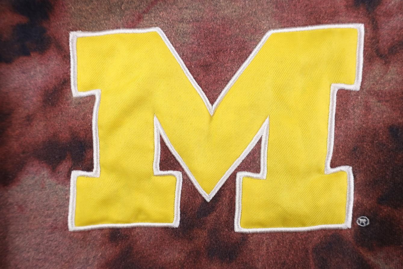 Vintage Vintage Acid University of Michigan Hoodie Sweatshirt Size XL / US 12-14 / IT 48-50 - 4 Thumbnail