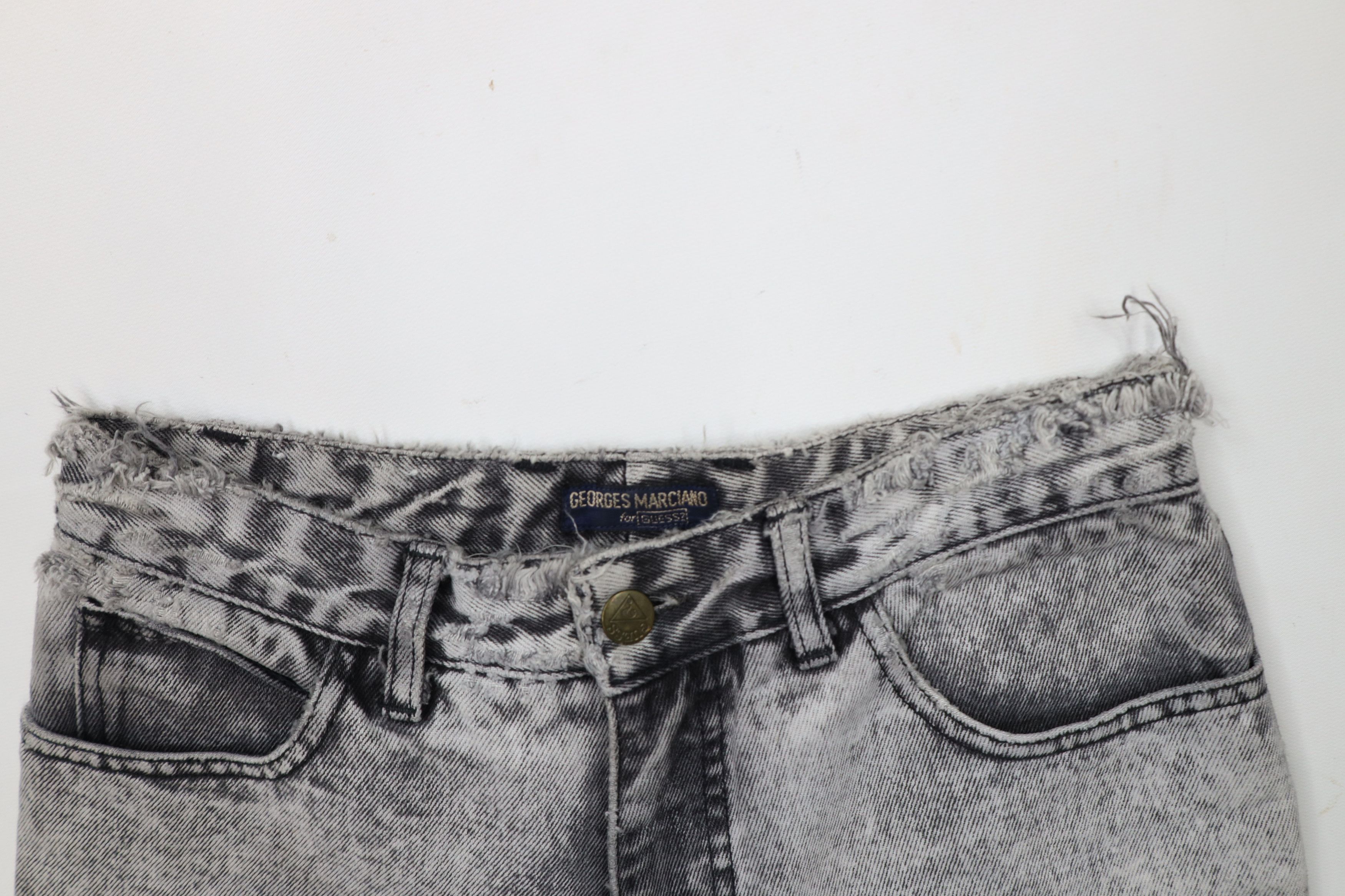 Guess × Vintage Vintage 80s Georges Marciano Guess Wash Tapered Leg Jeans Size 31" - 7 Thumbnail