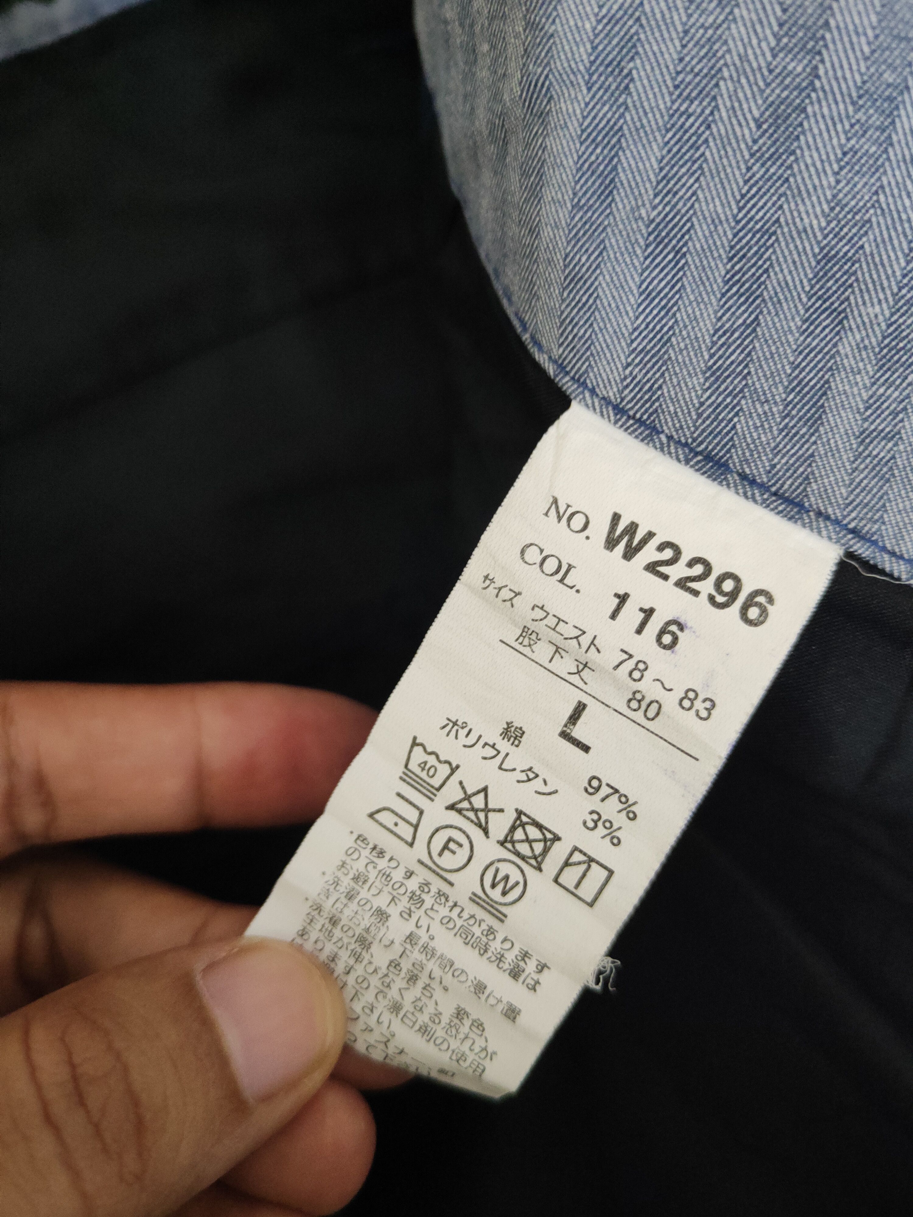 Japanese Brand DL Xebec Genba Blue Multipocket Cargo Pants #46-229T Size US 31 - 13 Thumbnail
