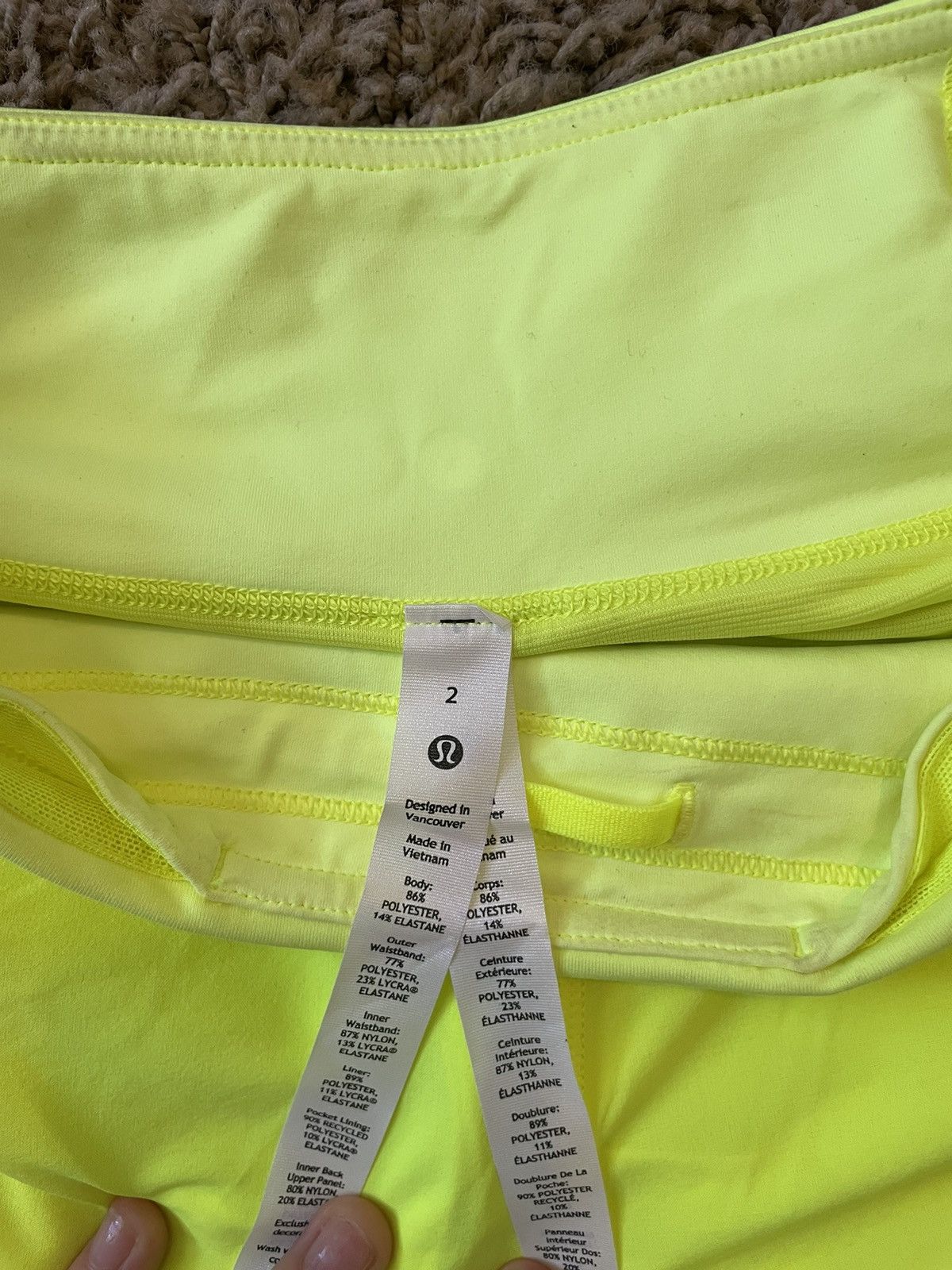 Lululemon Lululemon Speed Up Mid-Rise Lined Short 4
