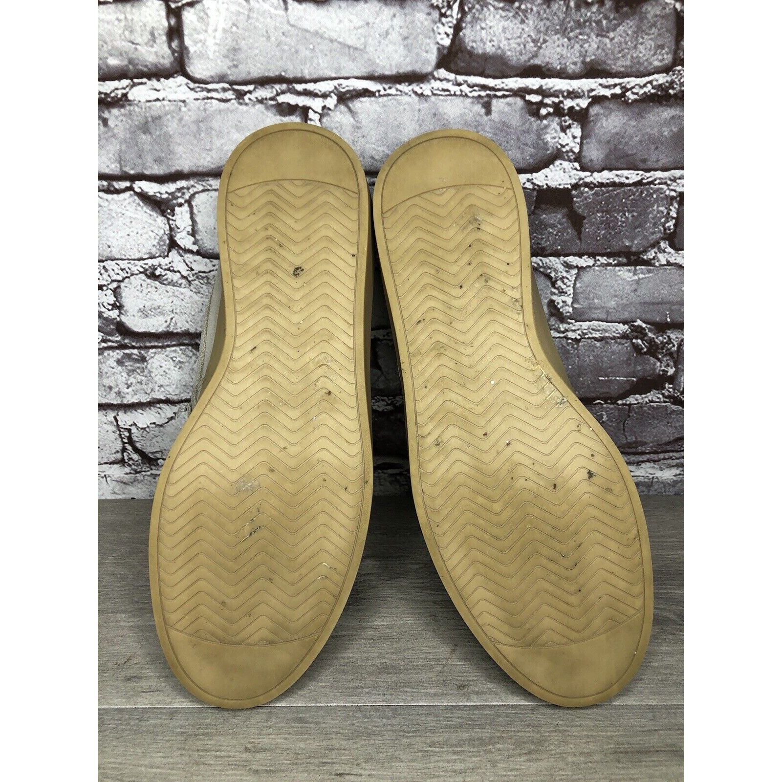 Nordstrom Nordstrom Ortholite NOEZRA-LEA Light Gray Suede Loafers Shoe Size US 11 / EU 44 - 14 Thumbnail