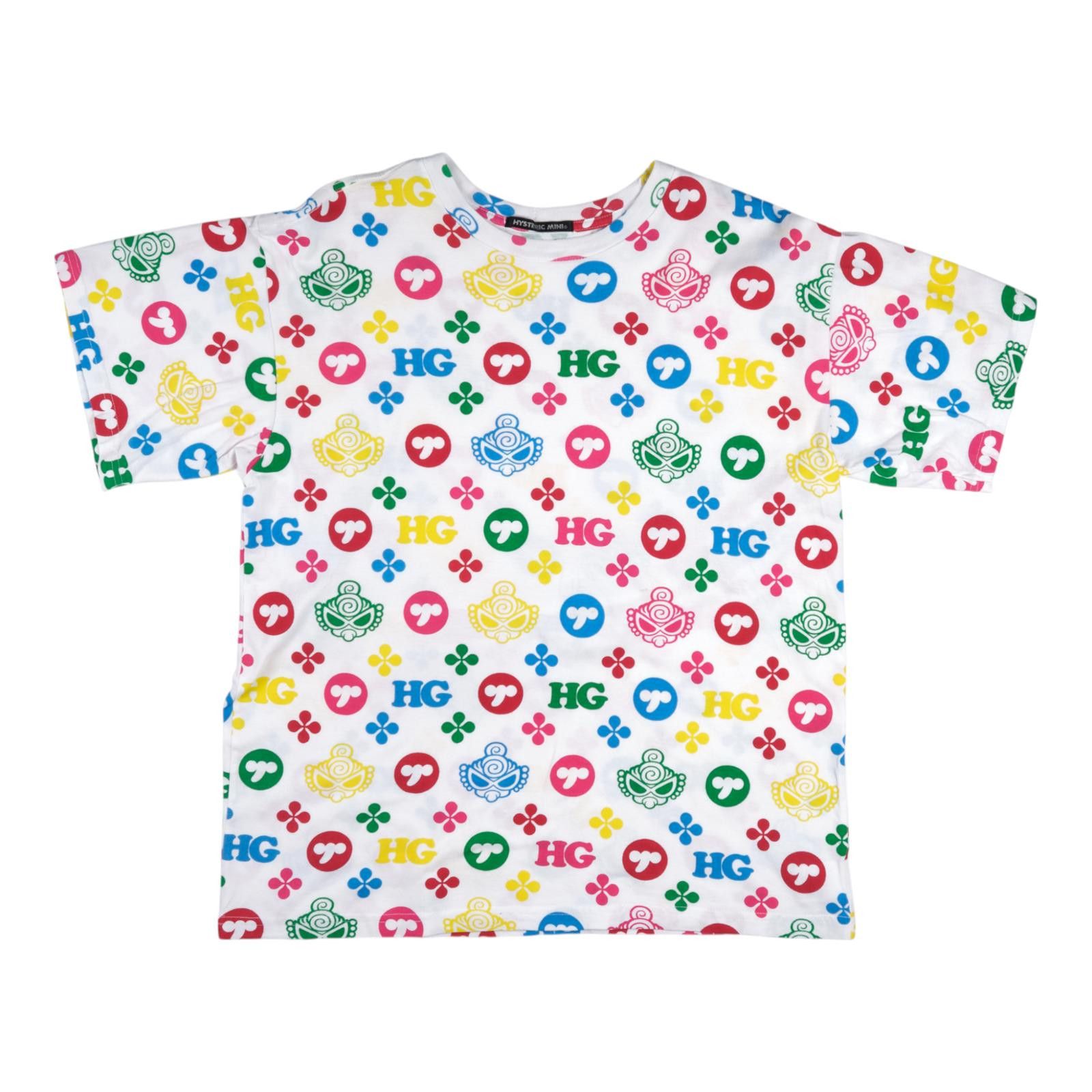 Hysteric Glamour Hysteric Mini Multicolor All-Over Monogram Tee Size M / US 6-8 / IT 42-44 - 1 Preview