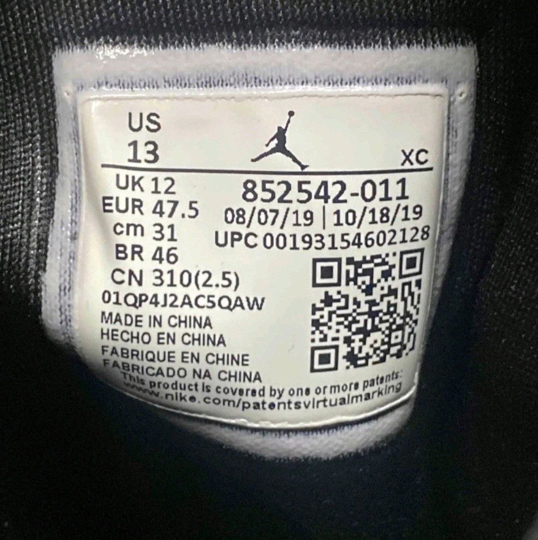 Jordan Brand Nike Air Jordan Retro 1 Mid Se Satin Smoke Grey Size 13 Men Size US 13 / EU 46 - 7 Thumbnail