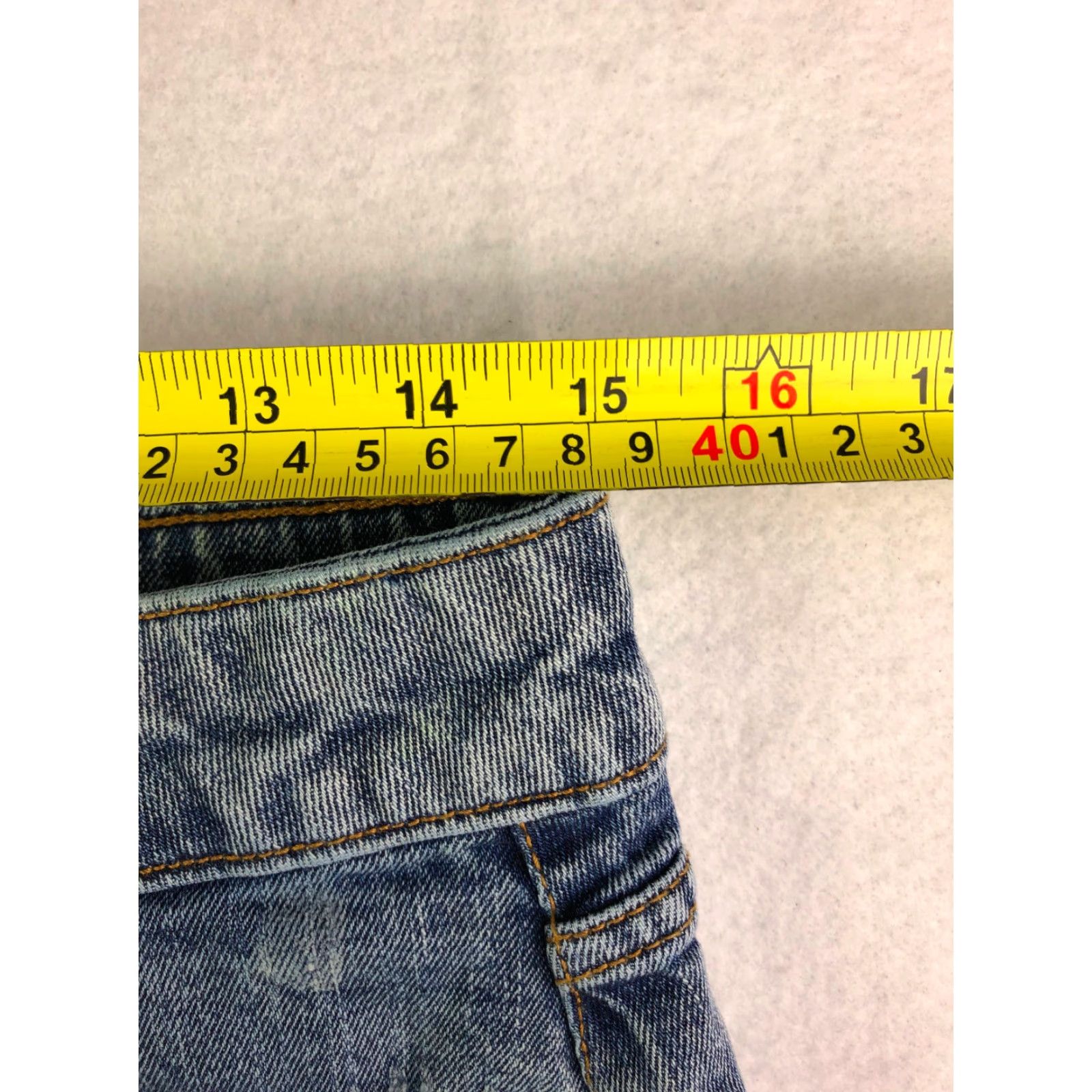 Vintage Wild Fable Blue Jeans Skirt Womens Size 12 30" Waist Measured Size 34" / US 12 / IT 48 - 7 Thumbnail