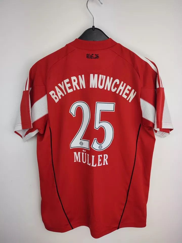 Adidas FC Bayern Munich FOOTBALL SHIRT SOCCER JERSE Home 10/11 Size US L / EU 52-54 / 3 - 4 Thumbnail