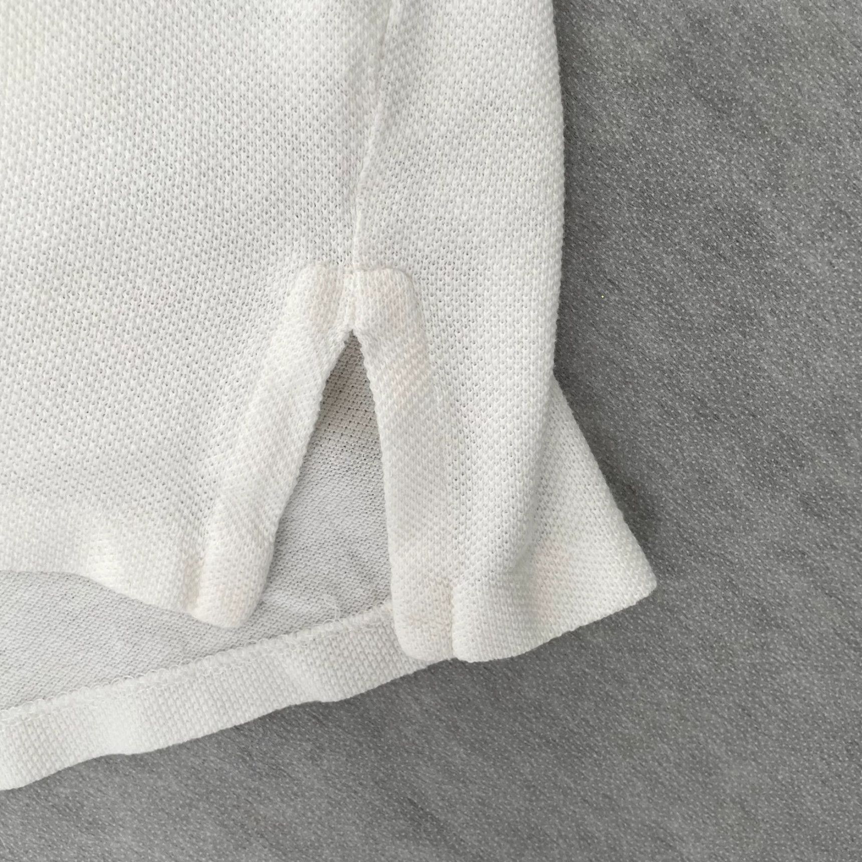 Polo Ralph Lauren Polo Ralph Lauren White Polo Shirt Adult 2XL Short Sleeve Cotton Linen Blend Casual Golf Men Size US XXL / EU 58 / 5 - 5 Thumbnail