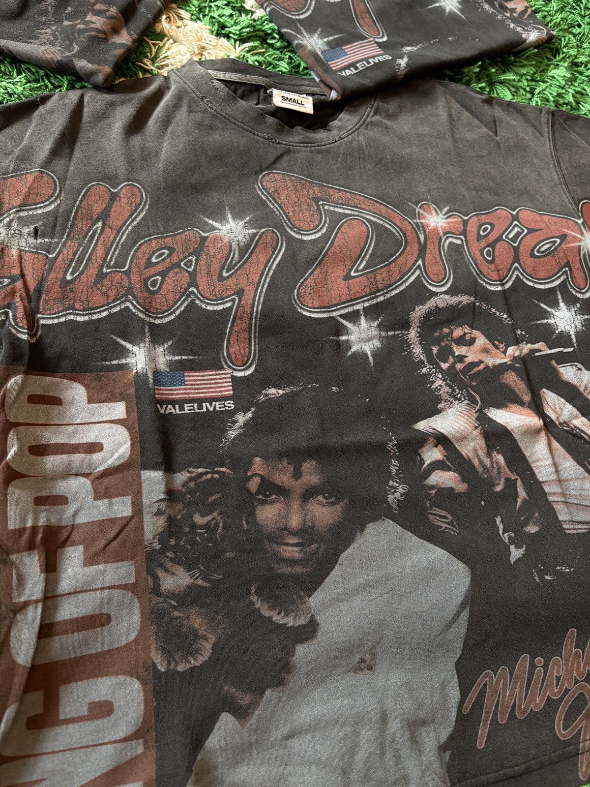 VALE FOREVER T Shirts ヴィンテージ BILLIE TEE Tシャツ Vale Forever Valley Sport Billie Black Mens Vintage Short