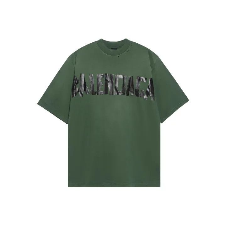 Balenciaga Balenciaga SS24 Logo Print Short Sleeve T-Shirt 0079 Size US L / EU 52-54 / 3 - 1 Thumbnail