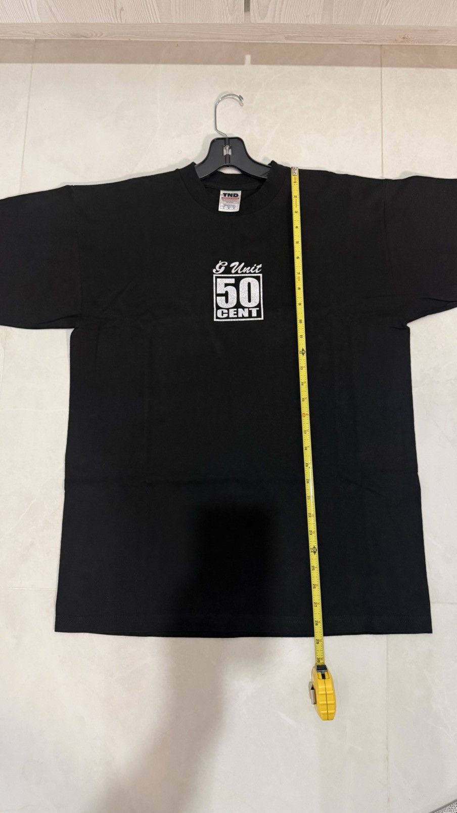 Rap Tees 50 Cent × G-Unit " Get Rich or Die Trying T-shirt Size Large Size US L / EU 52-54 / 3 - 7 Thumbnail