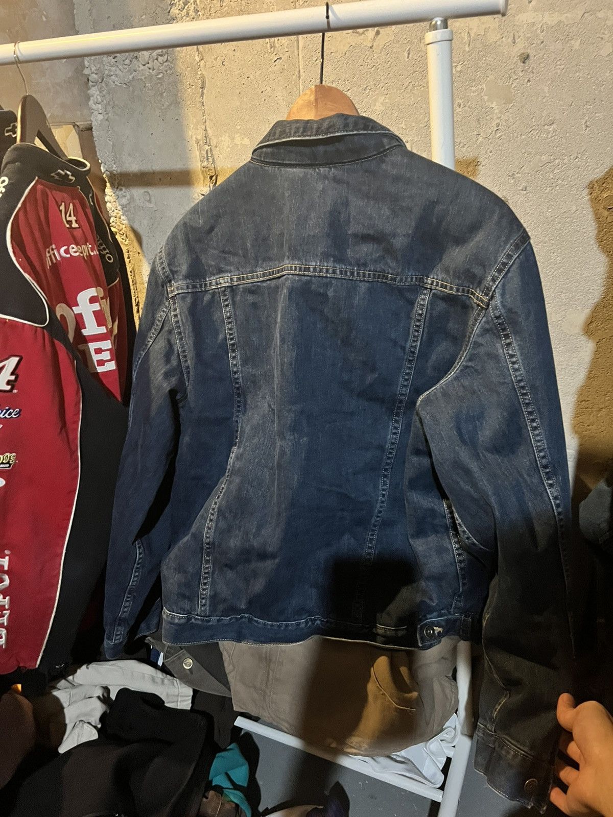 Carhartt × Japanese Brand × Vintage Vintage Carhartt Denim Sherpa Lined Jacket Size US M / EU 48-50 / 2 - 4 Thumbnail