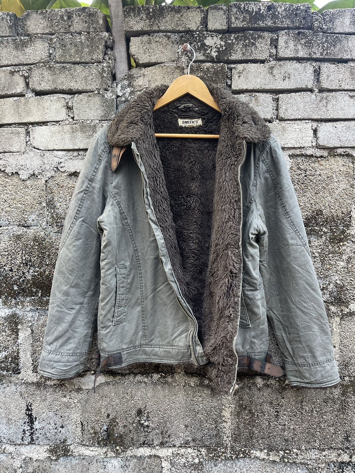 VINTAGE 90s SMITHS SHERPA JACKET