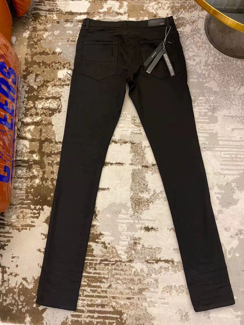 Amiri Amiri pure black mx1 denim pants Size US 31 - 9 Thumbnail