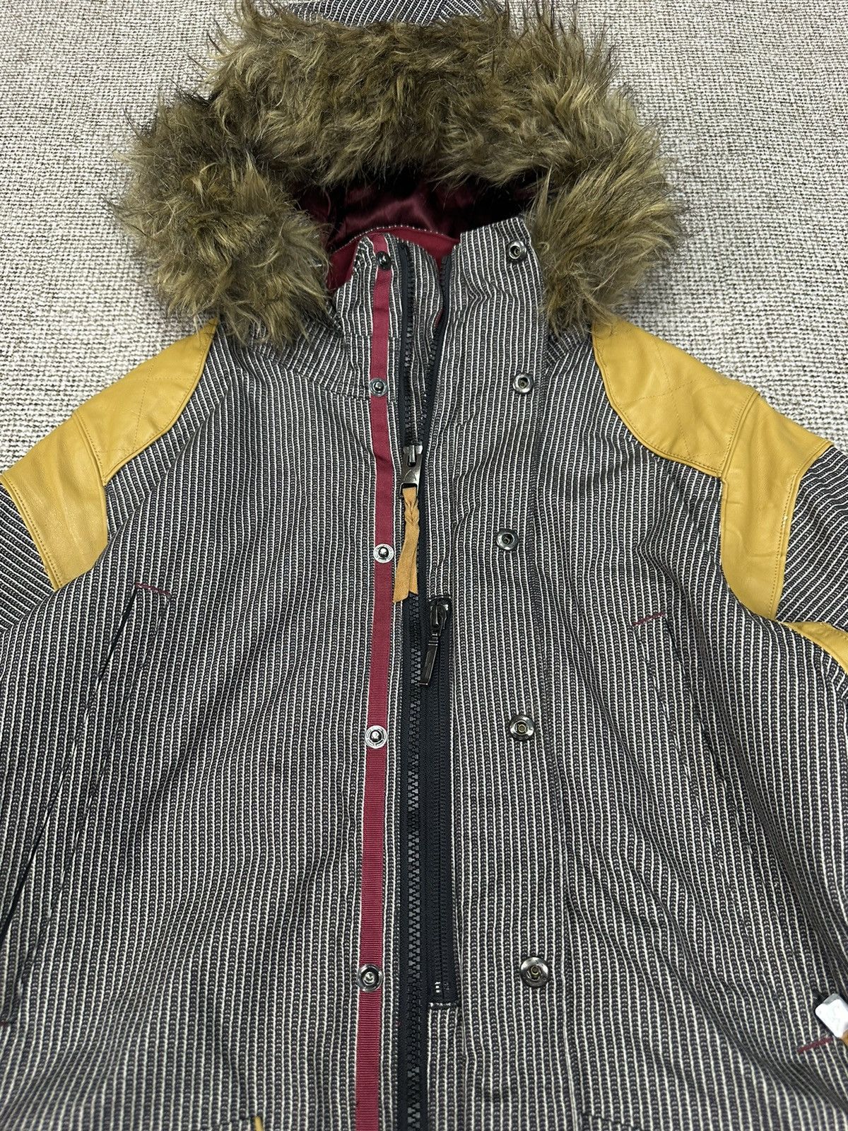 Burton Burton Fur Vkei Style Jacket Z257 Size US M / EU 48-50 / 2 - 7 Thumbnail