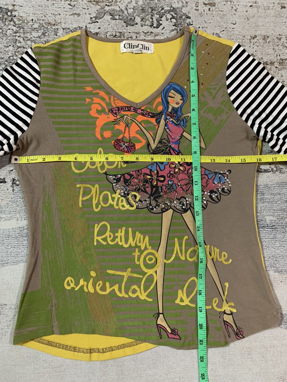 Issey Miyake 2000s Undefined Over Printed Long sleeve Size US S / EU 44-46 / 1 - 6 Thumbnail