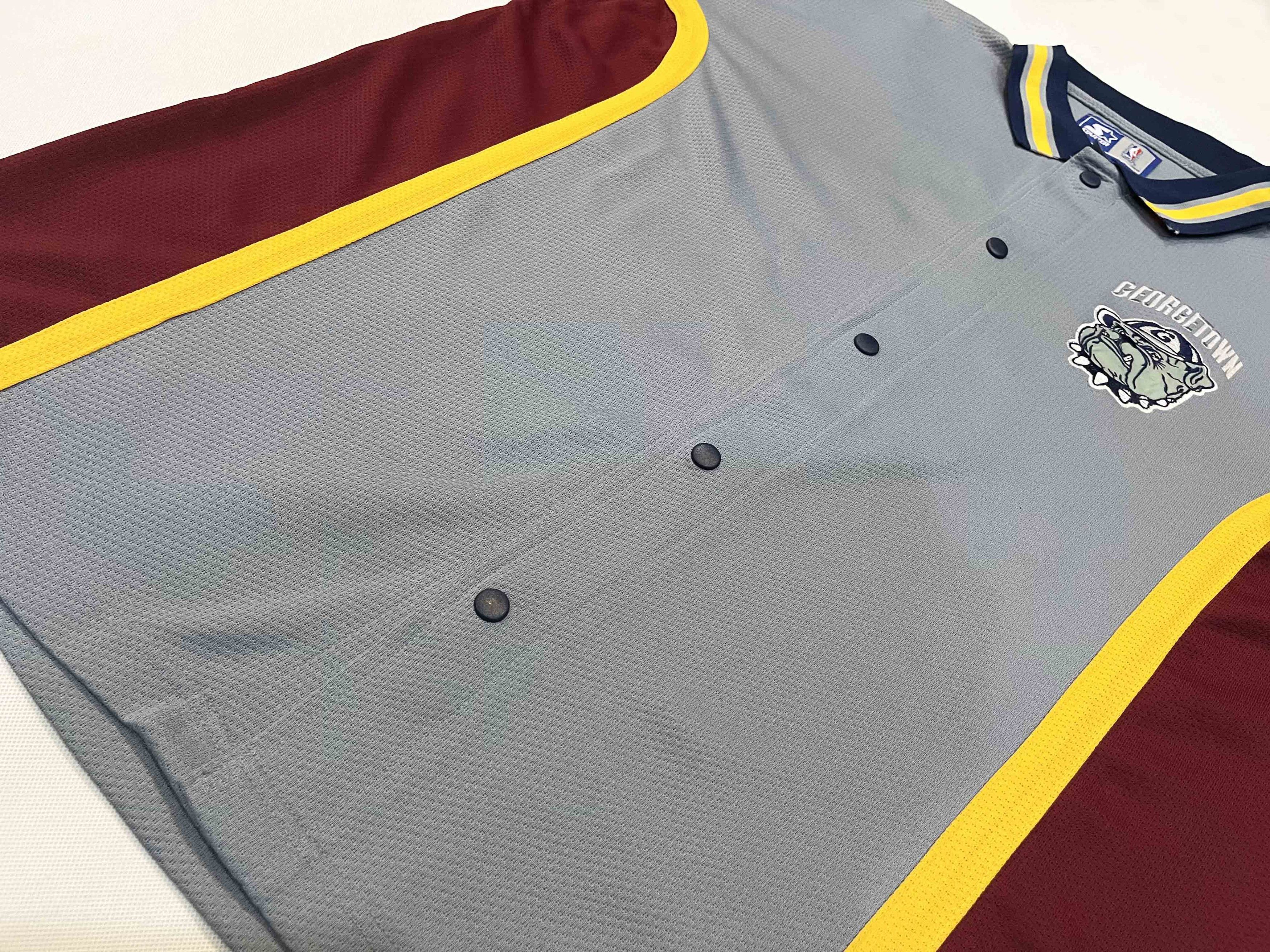 NCAA × Starter × Vintage Vintage Starter NCAA Georgetown Hoyas Baseball Jersey Size US XL / EU 56 / 4 - 7 Thumbnail