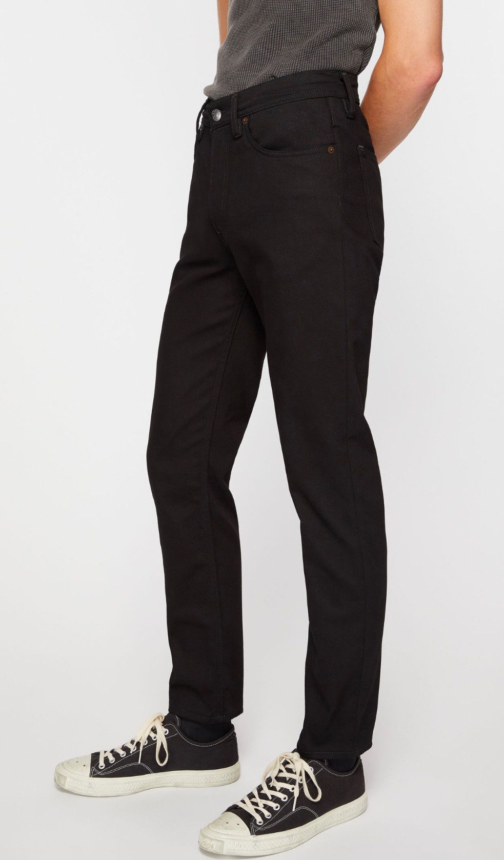 Acne Studios Acne Studios River Jeans Blk 30/34 Size US 30 / EU 46 - 1 Thumbnail