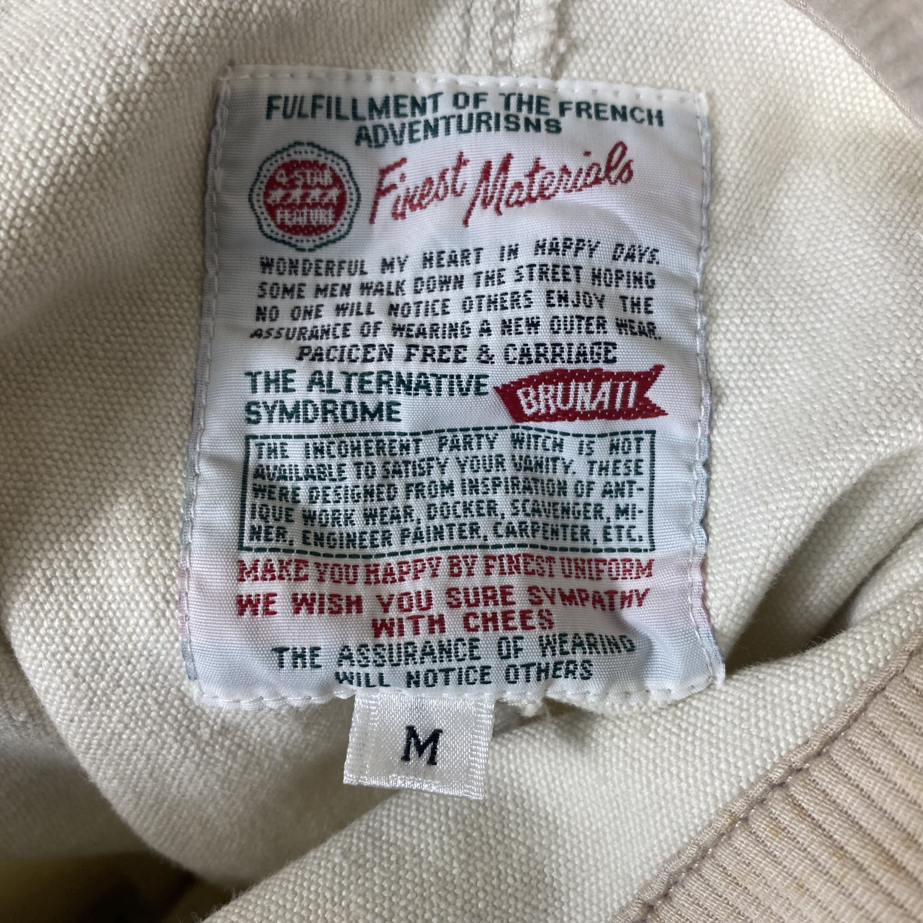 Japanese Brand 💥90s BRUNATI JAPAN CHORE BARN JACKET Size US M / EU 48-50 / 2 - 8 Thumbnail