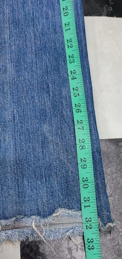 Levi's Vintage Clothing DISTRESSED LEVIS 517 BOOTCUT NO'8 Size US 31 - 20 Thumbnail