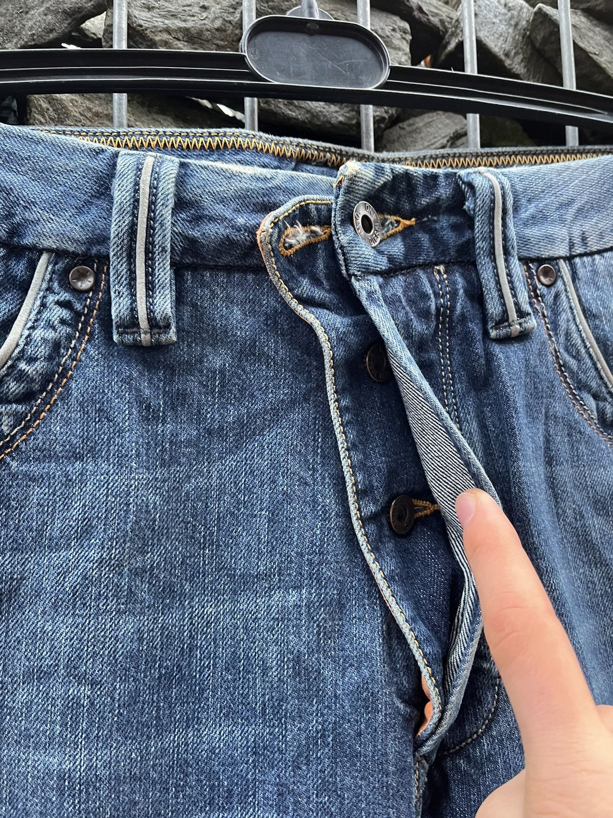Diesel Vintage Diesel Arker FP Zip Cargo Distressed Faded Jeans Y2K Size US 32 / EU 48 - 6 Thumbnail