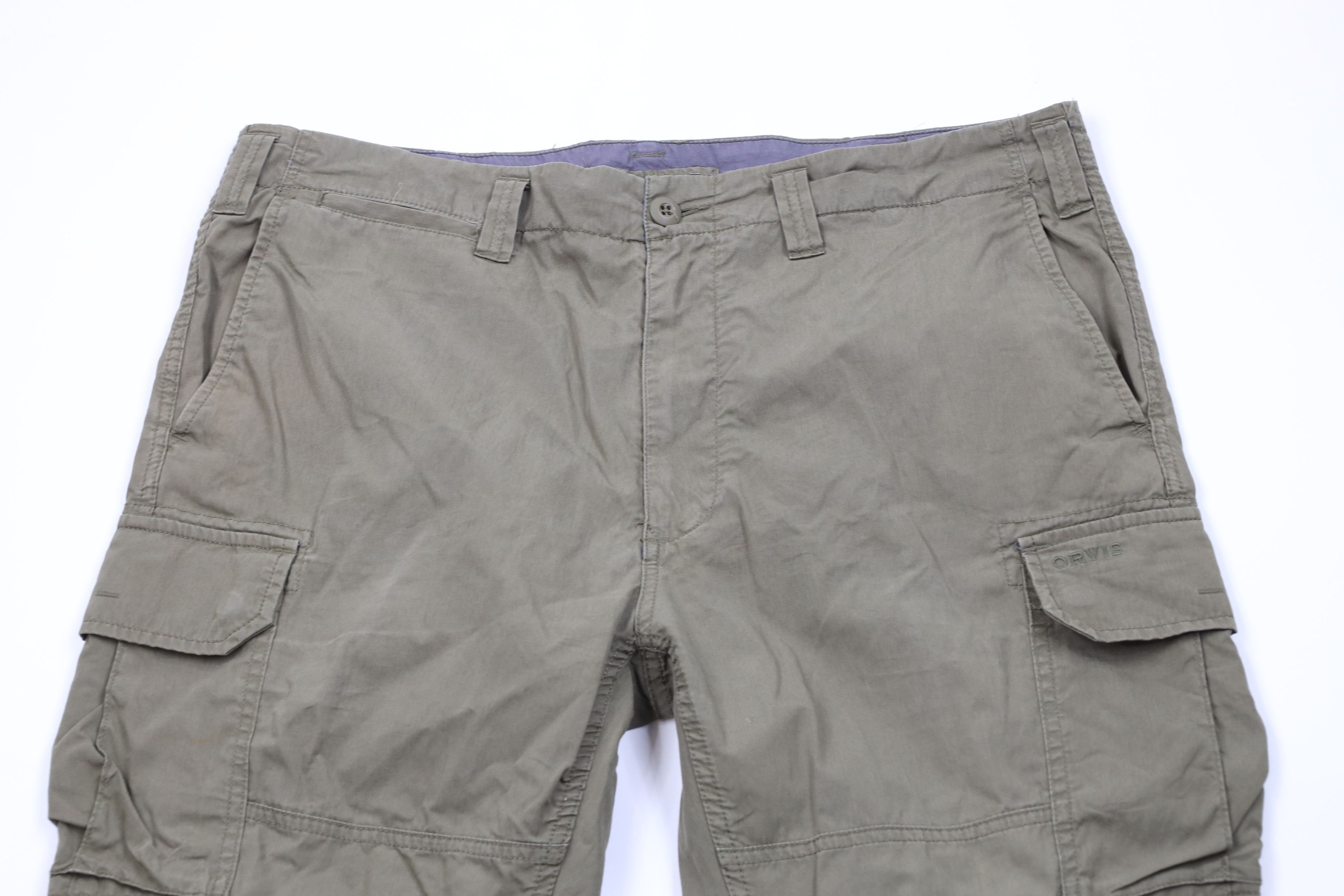 Orvis × Vintage Vintage Orvis Spell Out Tactical Military Cargo Pants Green Size US 38 / EU 54 - 2 Thumbnail