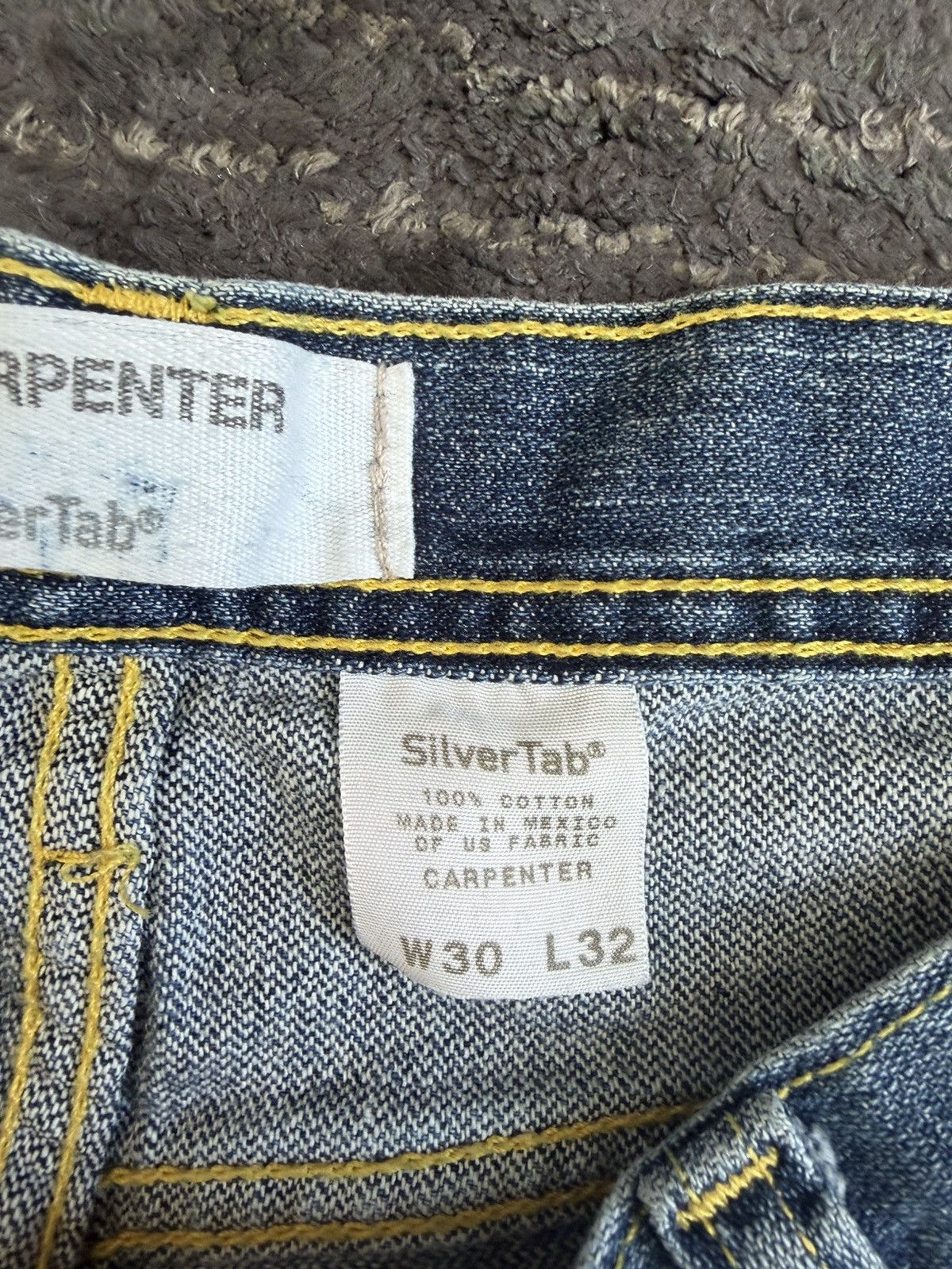 Levi's Vintage Clothing Levis Carpenter Silver Tab Size US 30 / EU 46 - 3 Thumbnail